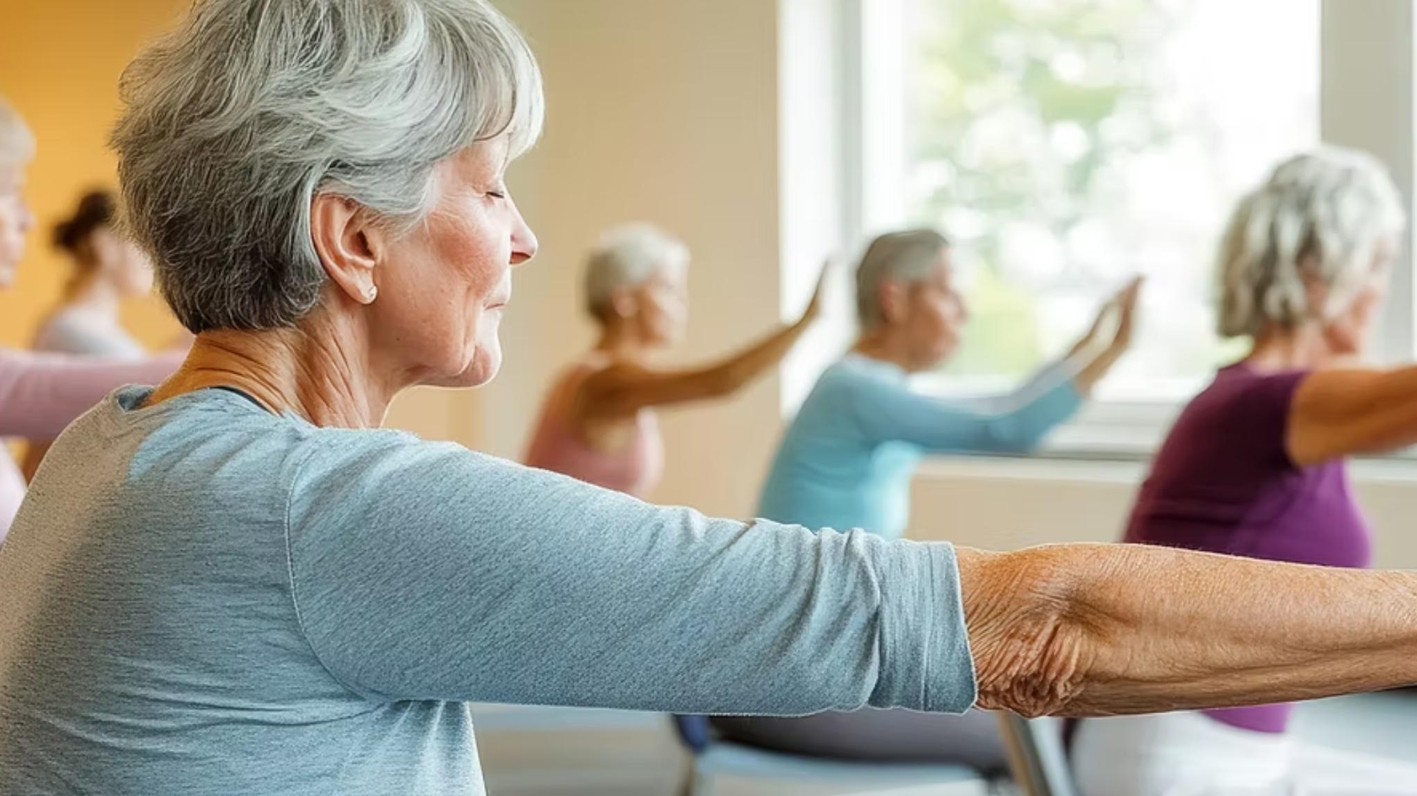 Chair Yoga for successful aging