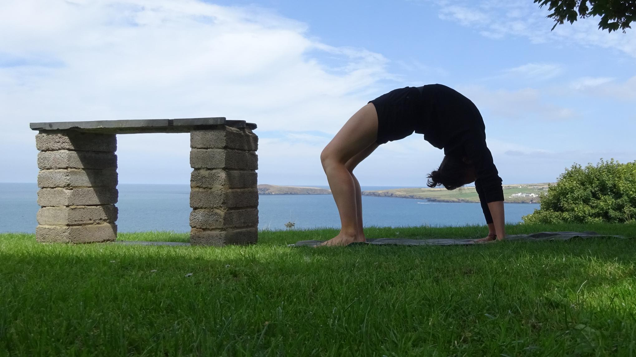 Gratis yogales in het park
