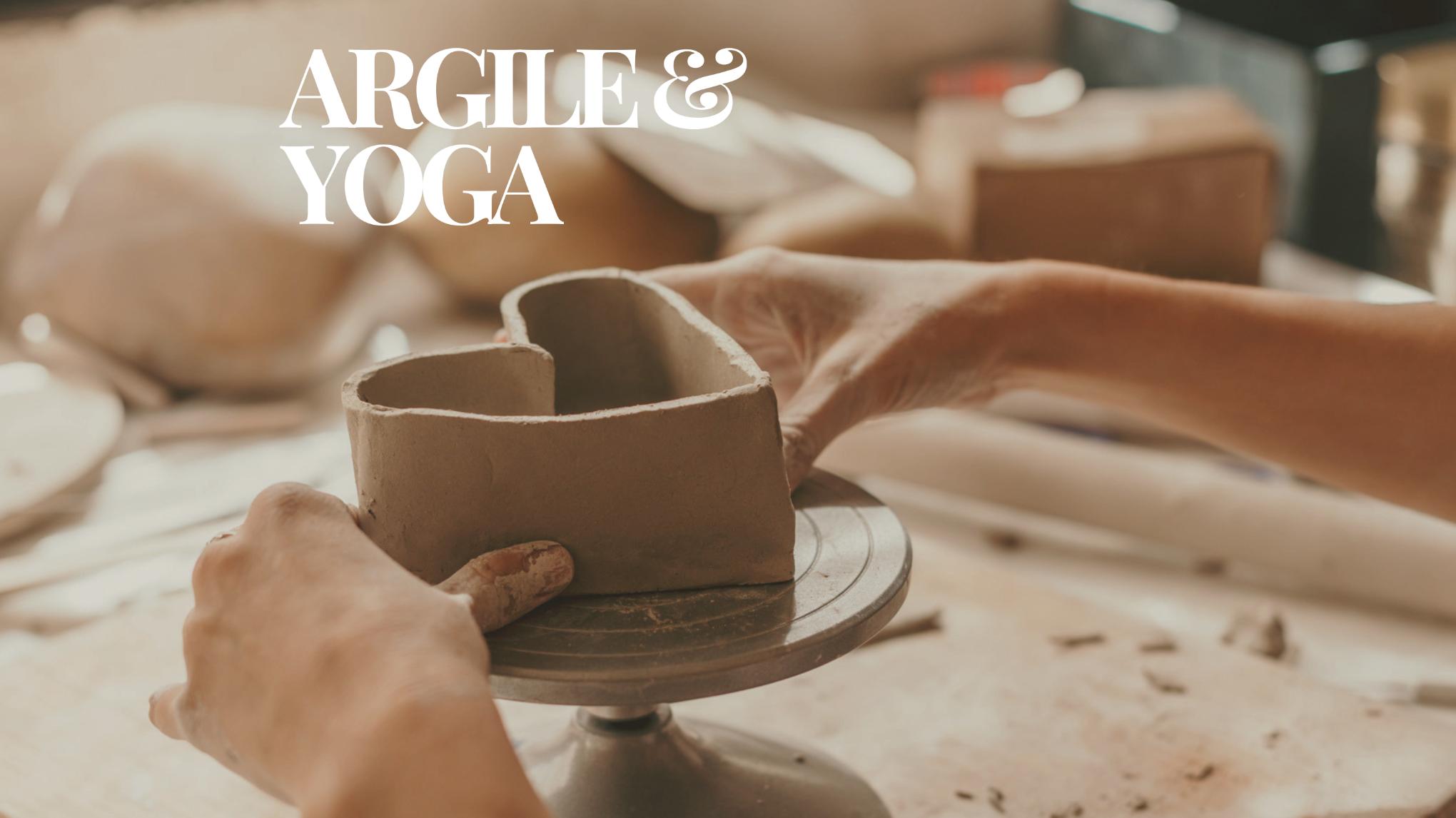 Argile et yoga doux