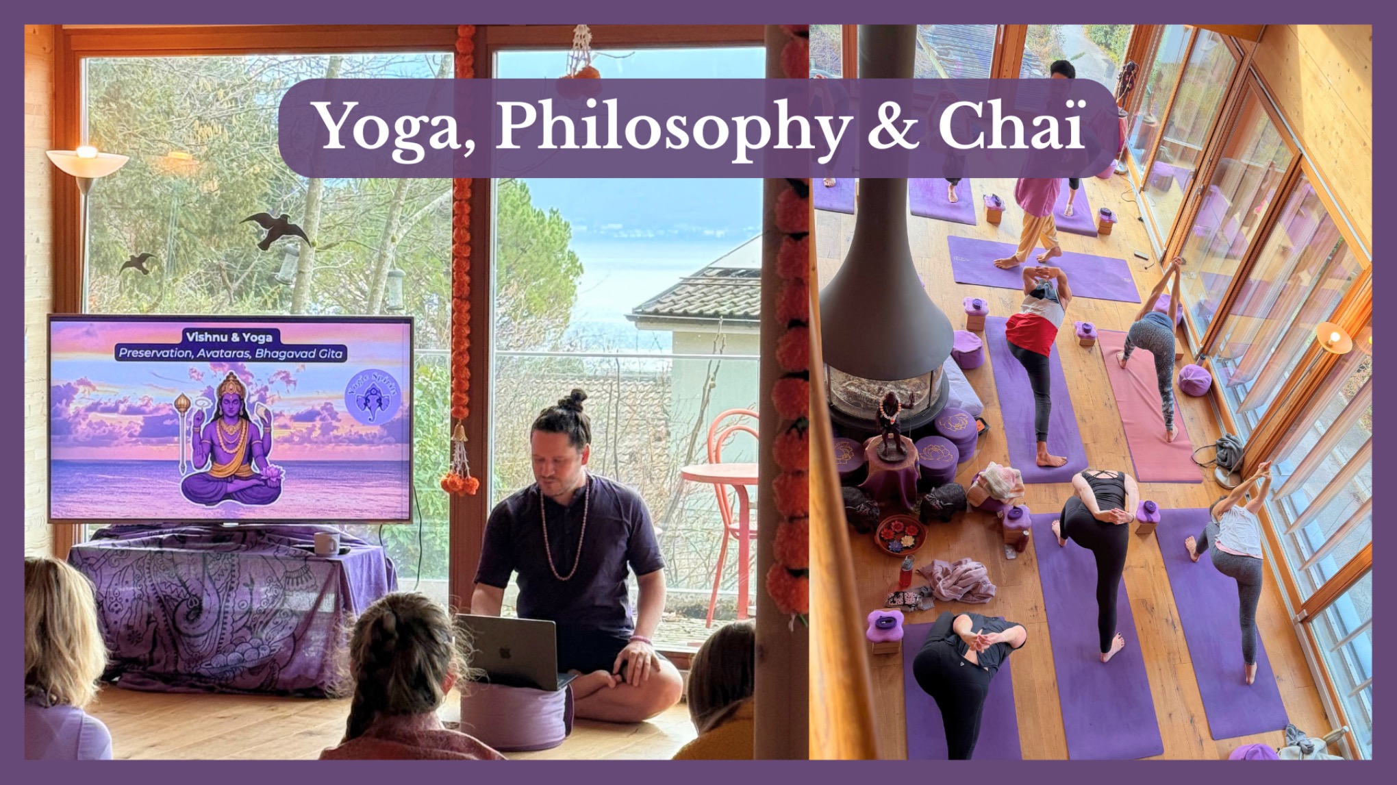🧘🏽‍♂️📖☕️ Yoga, Philosophy & Chai: Discover the Eight Limbs of Yoga