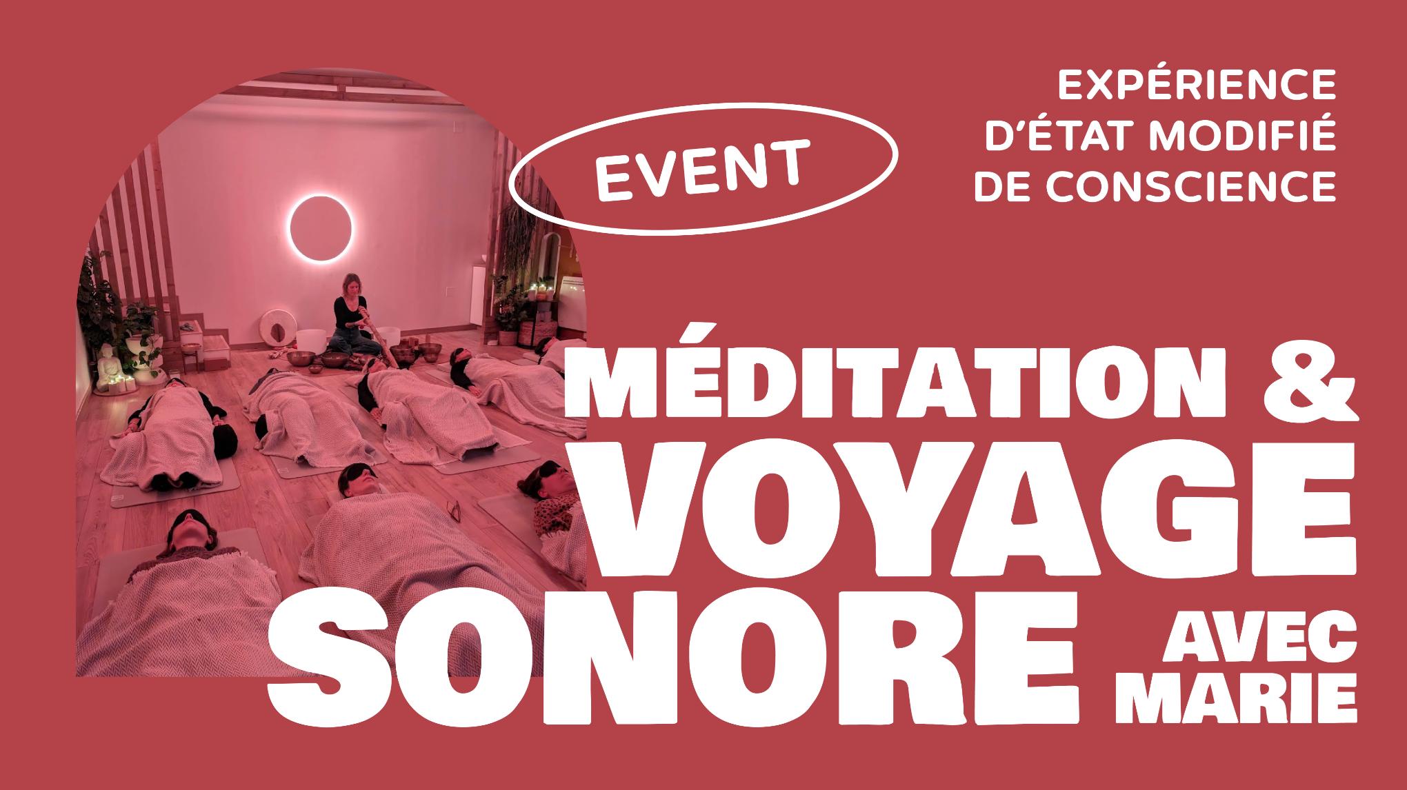 18 SEPT. 🦋 Méditation & Voyage Sonore🌀