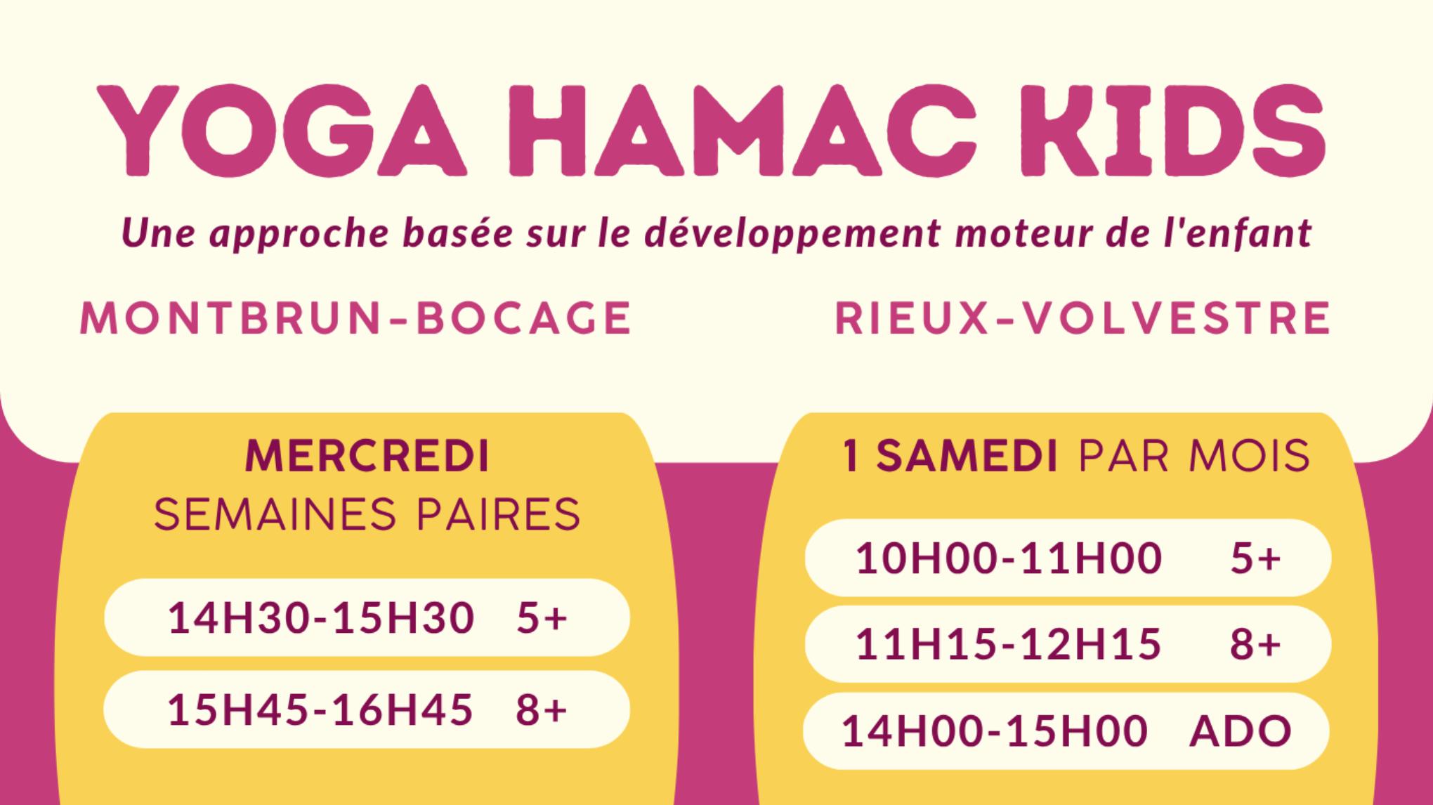 Yoga Hamac Kids 5+ / Montbrun-Bocage