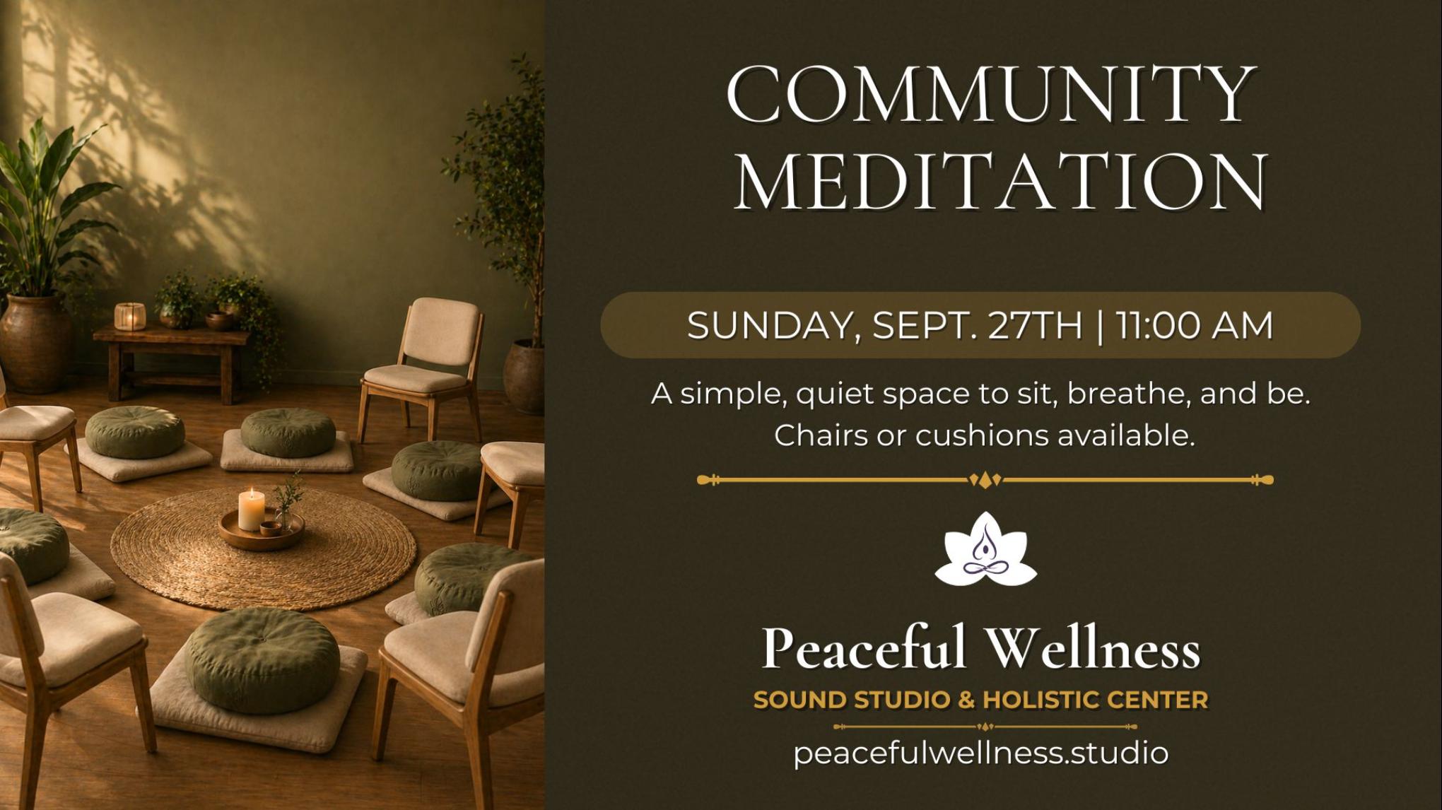 MADISON Community Meditation (Free/Donation)
