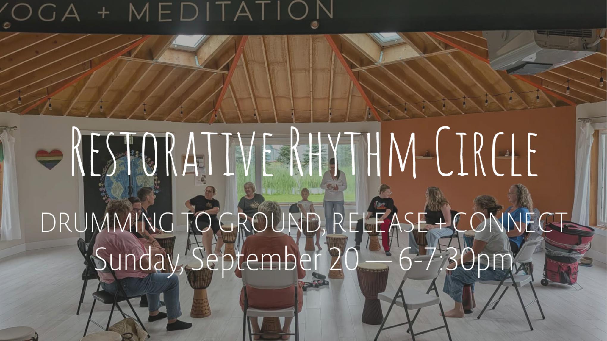 Restorative Rhythm Circle | Sep 20