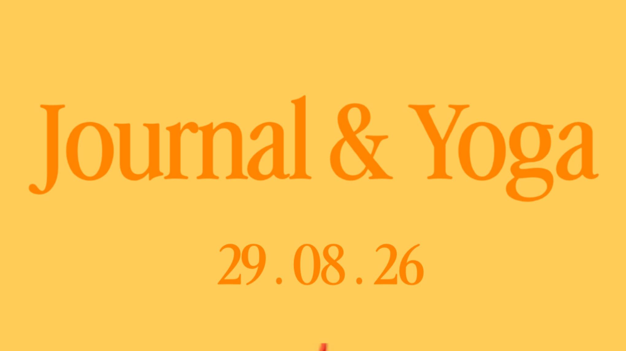Journal and Yoga