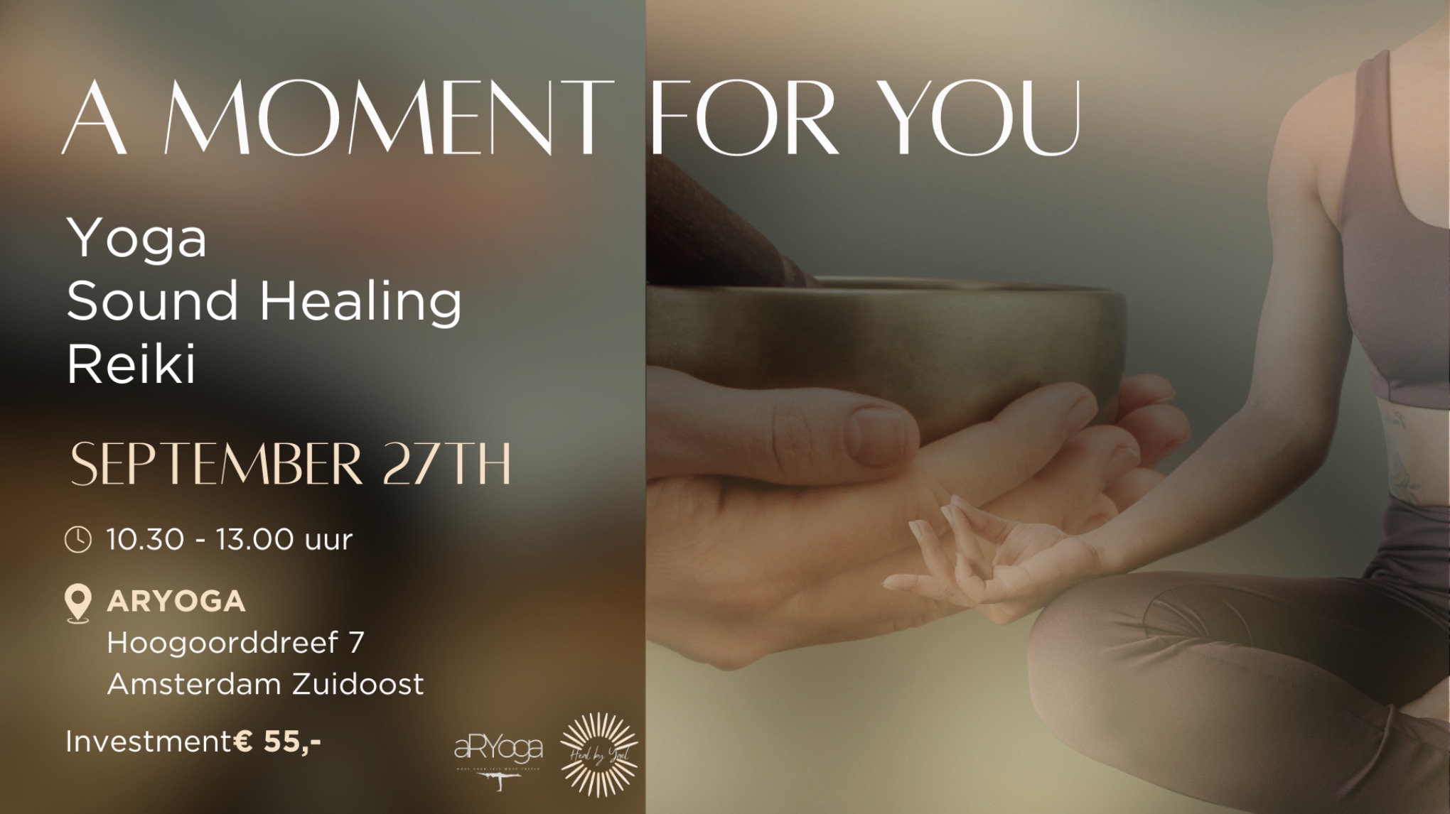 A MOMENT FOR YOU - YOGA SOUND HEALING & REIKI
