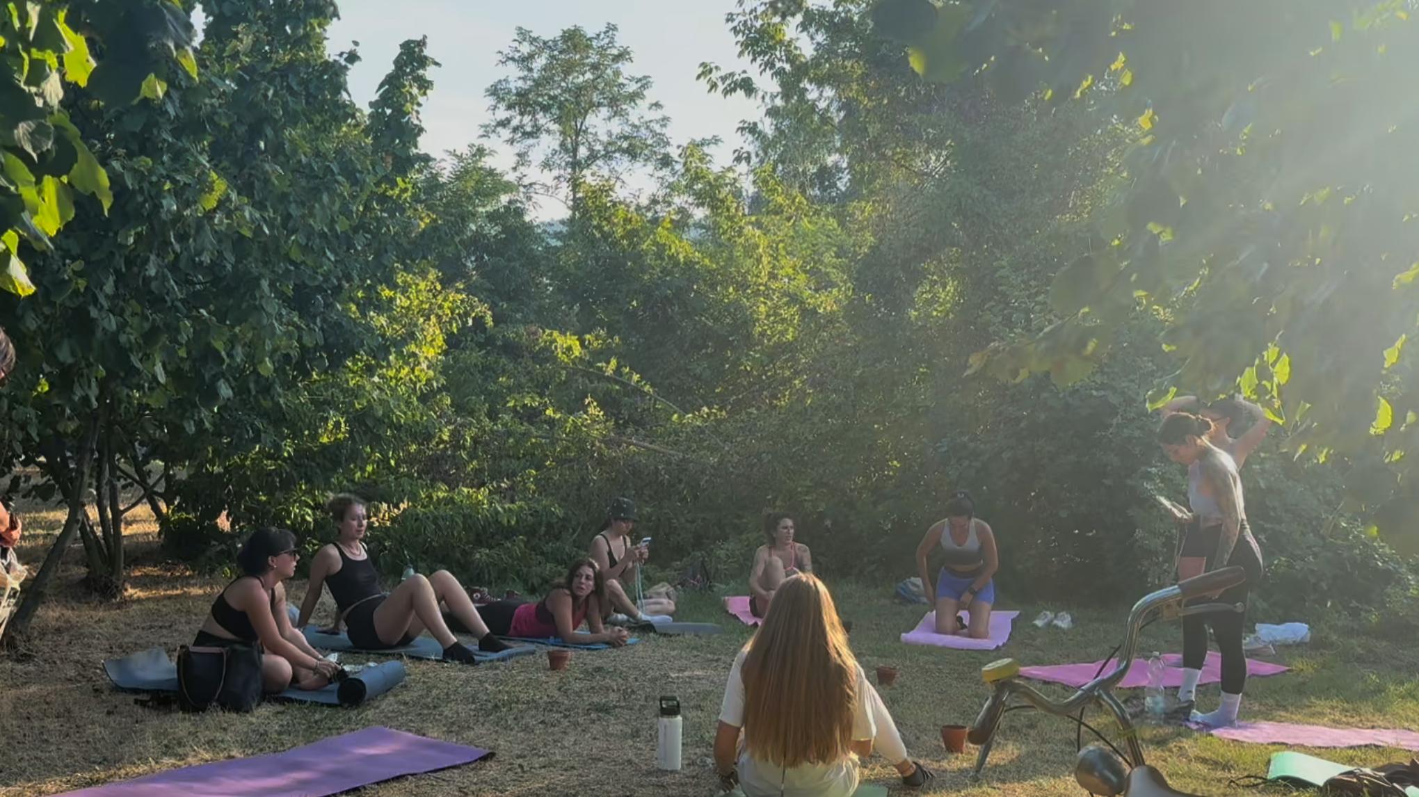 Yoga in Campo - Azienda Agricola Giolitti
