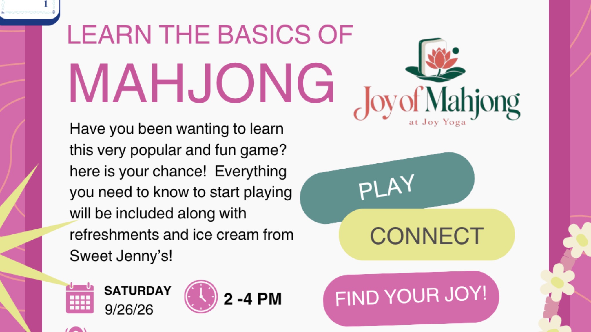 Learn the Basics of Mahjong