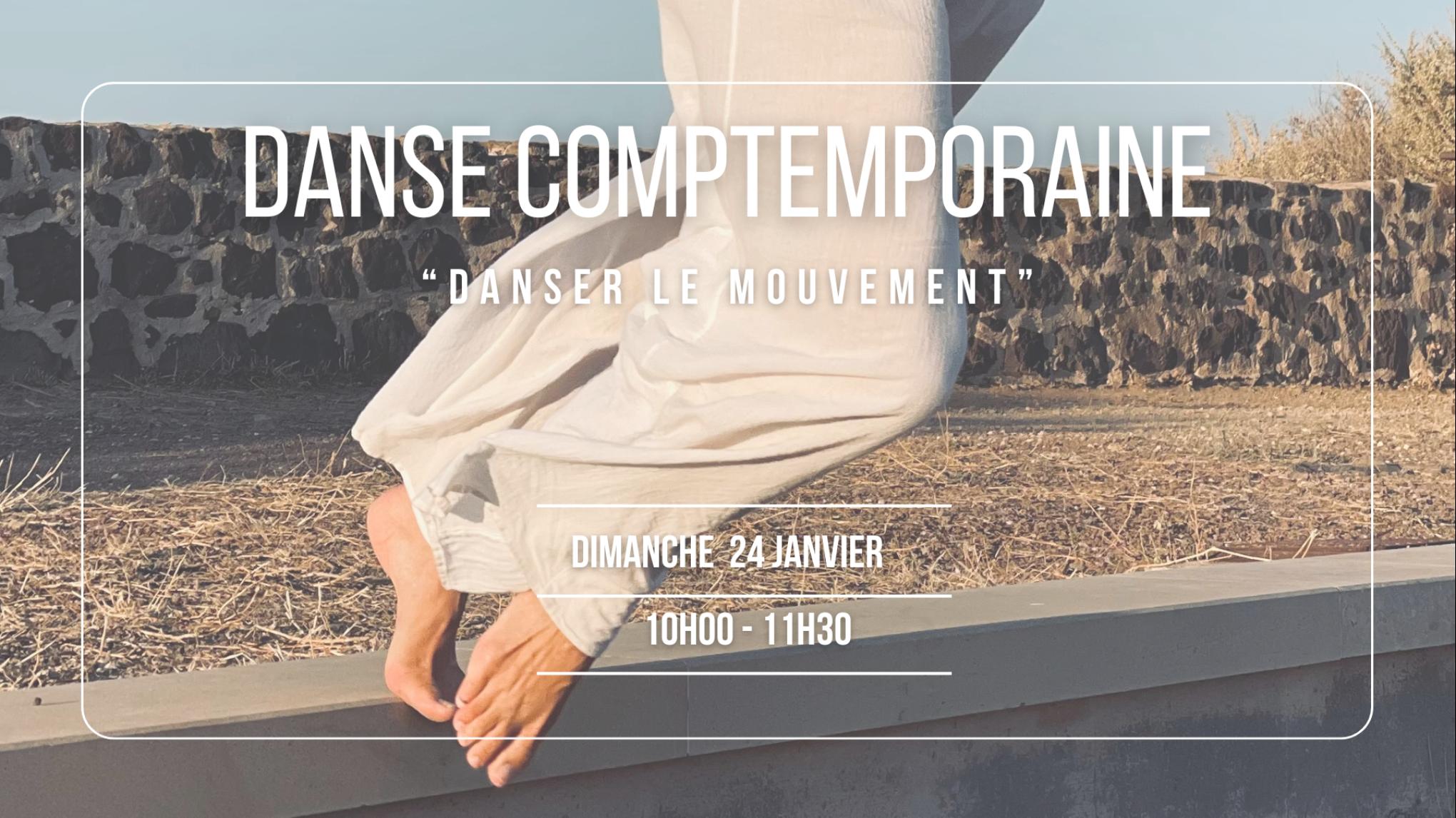 Danse Comptemporaine Adulte "Danser le Mouvement" par Charlotte Hanriot
