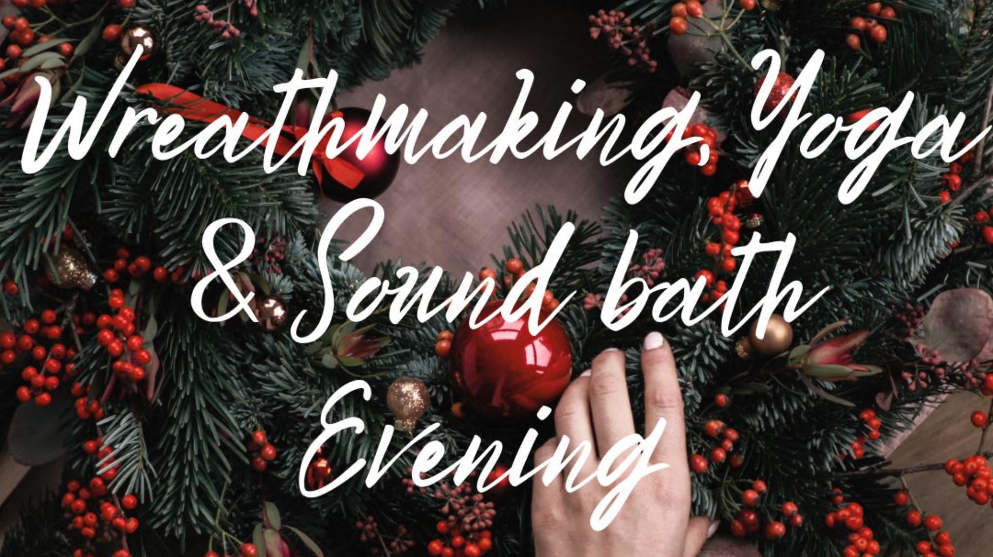 Christmas Yin Yoga & Wreathmaking