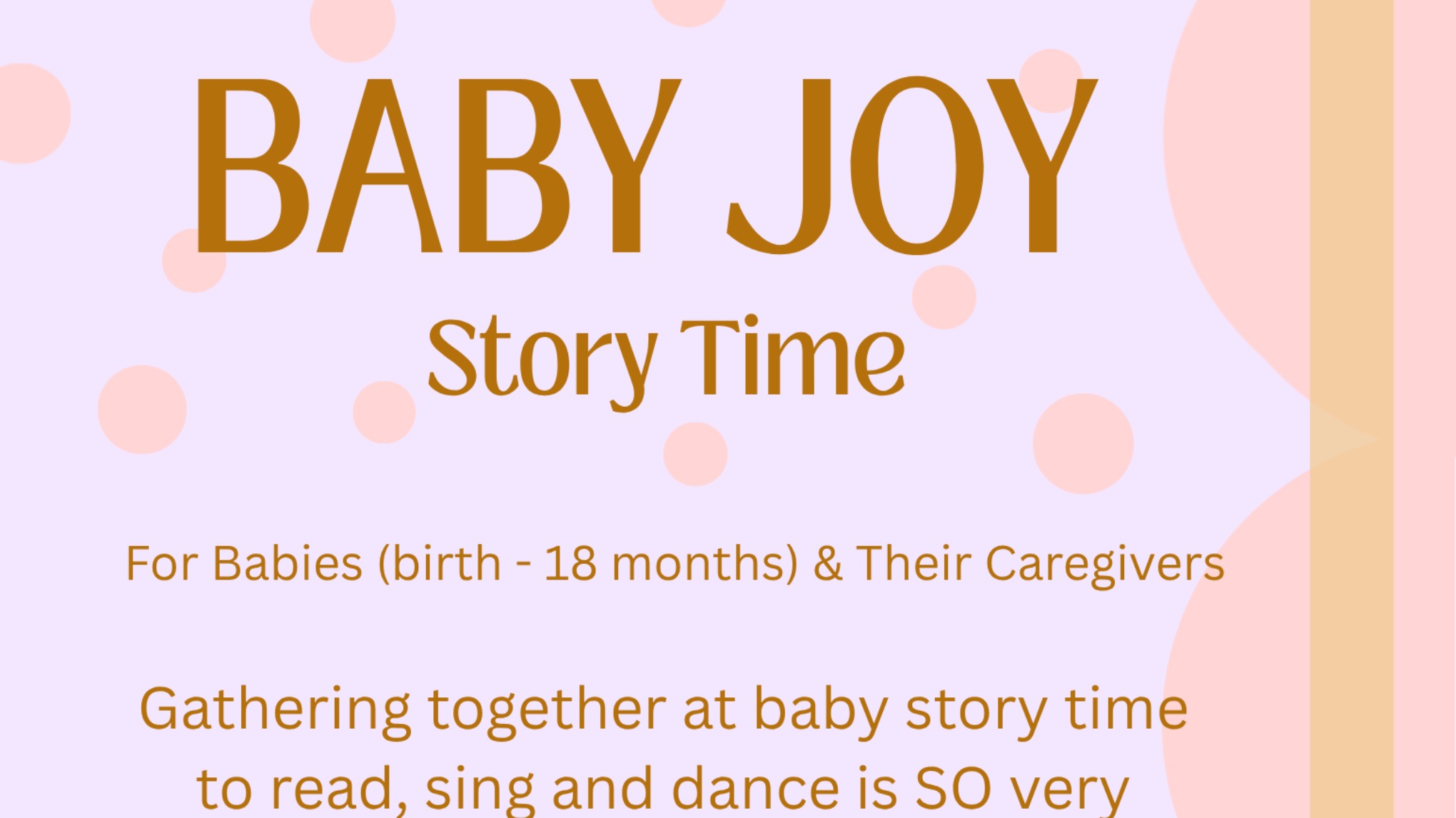 Baby Joy Story Time
