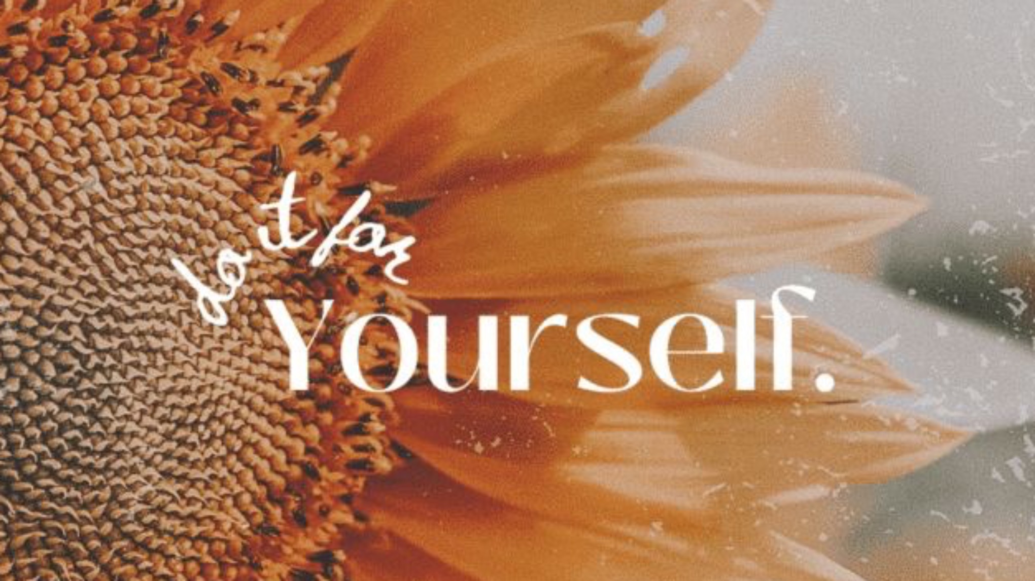 Fall into being..