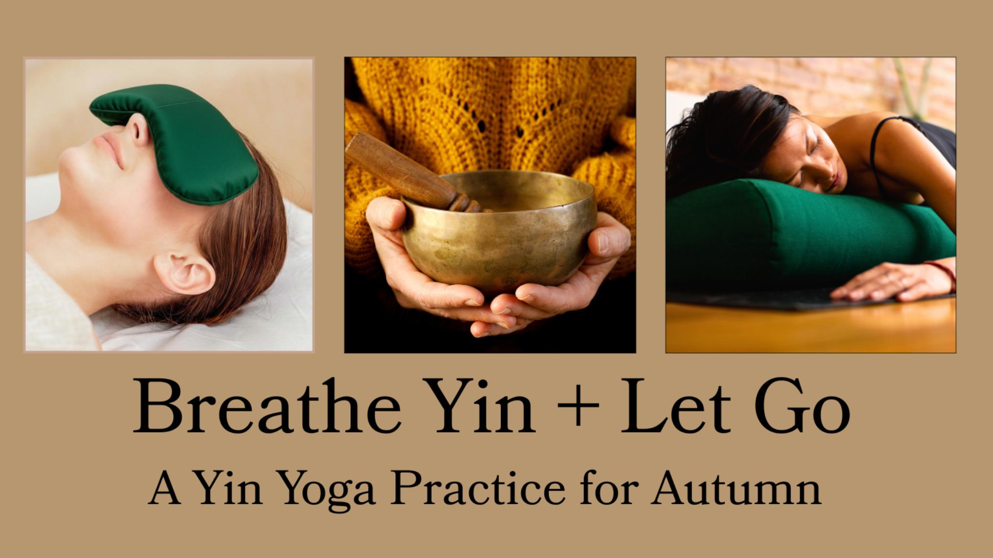 Breathe Yin + Let Go