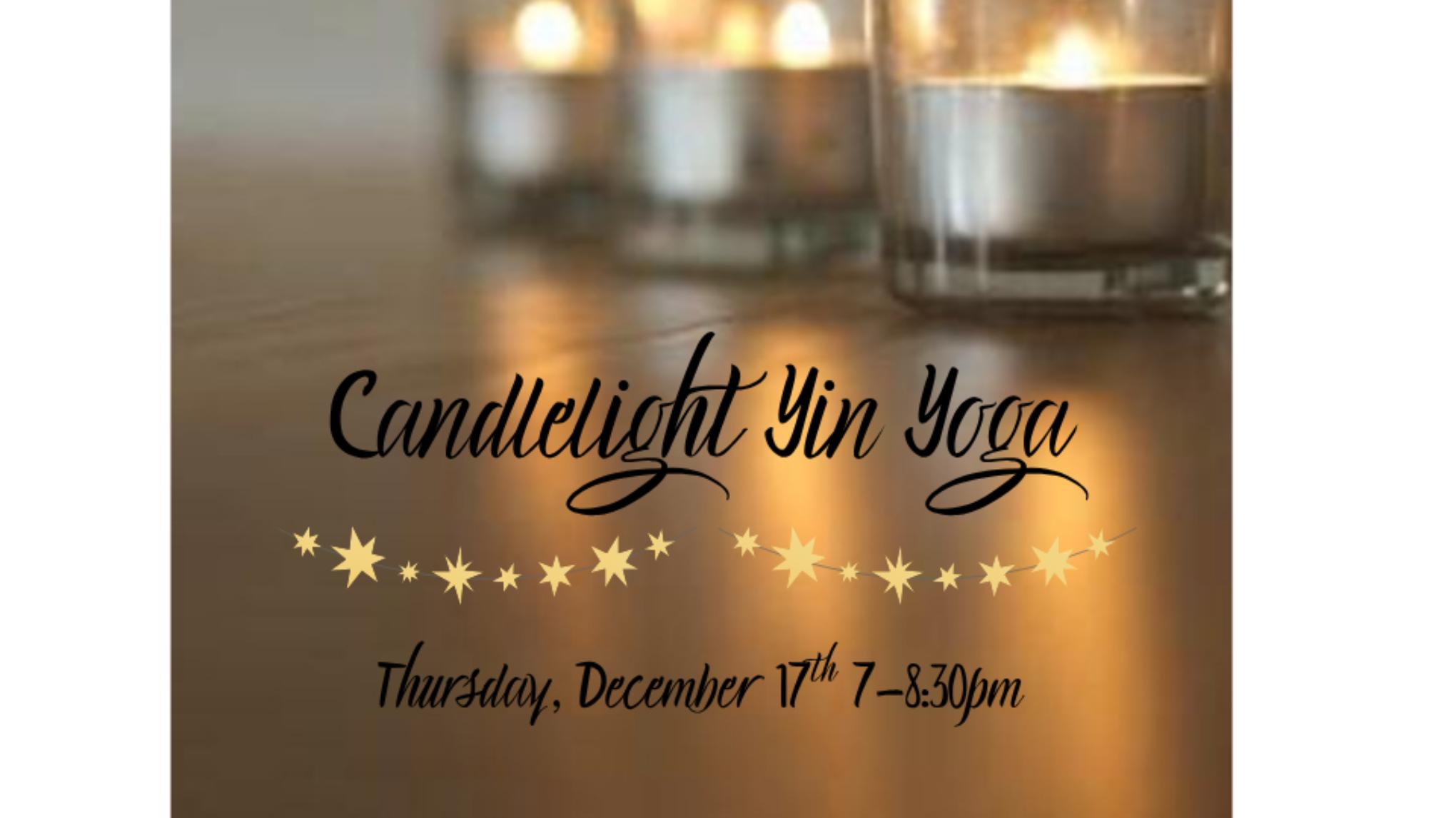 Candlelight Yin Yoga