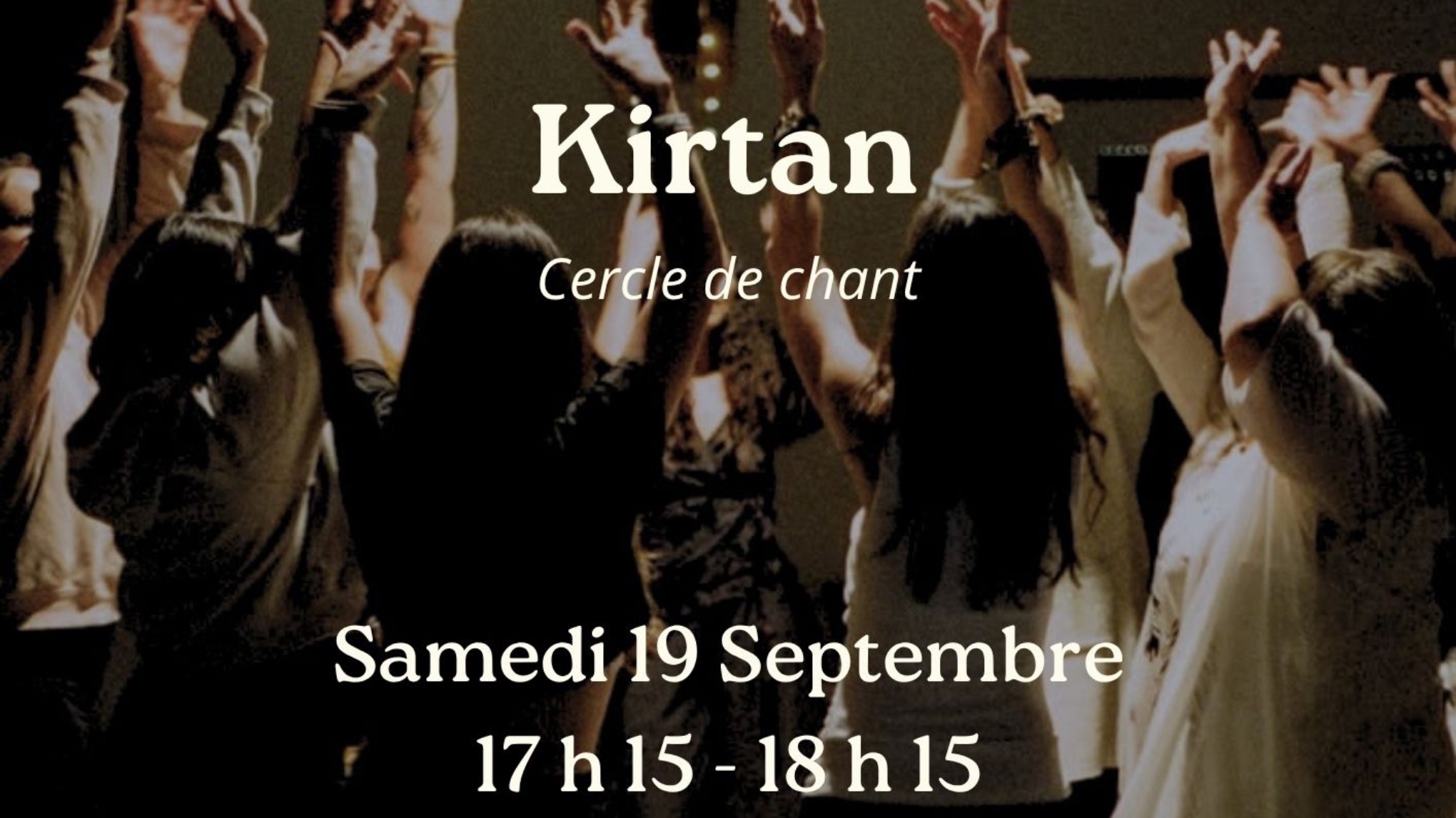 KIRTAN - CERCLE DE CHANT