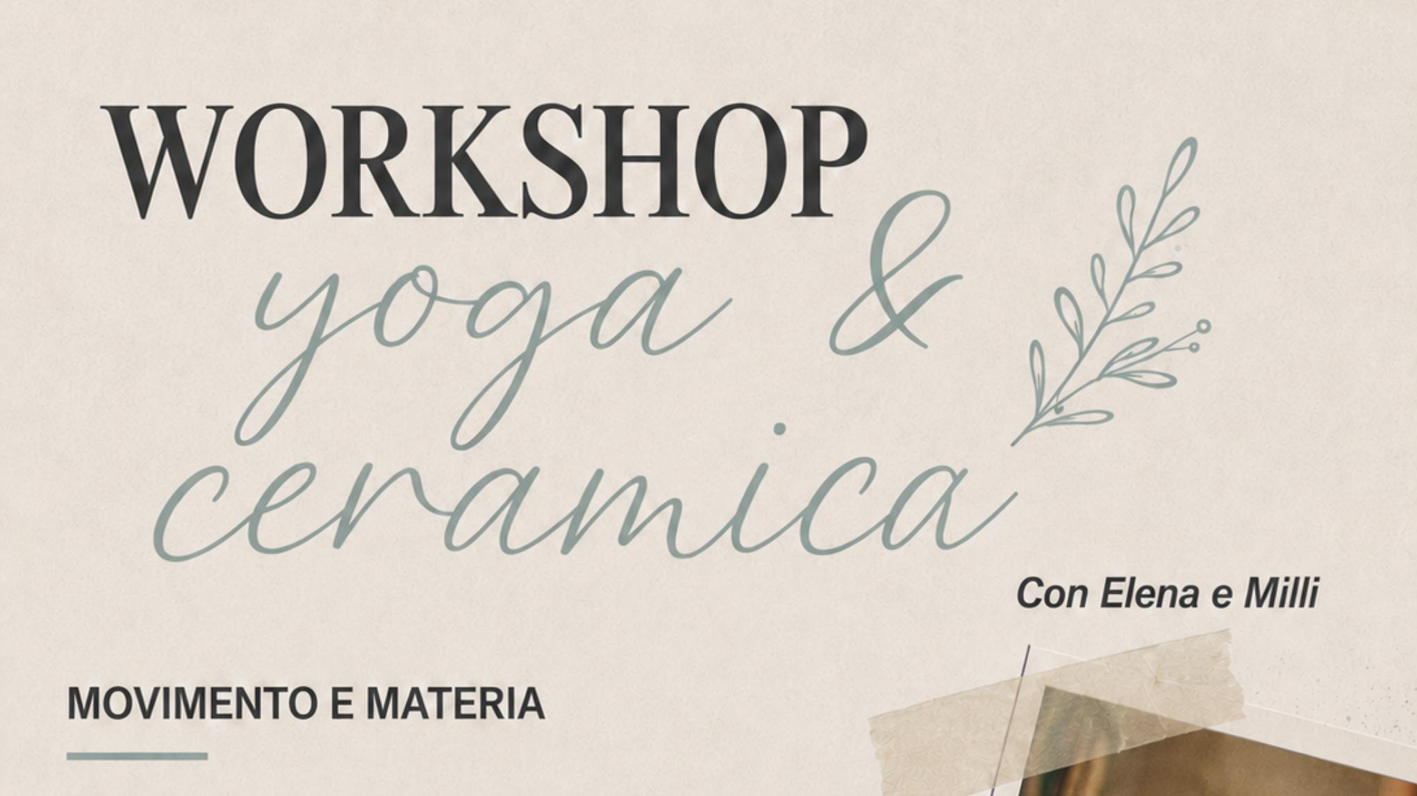 WORKSHOP Yoga & Ceramica