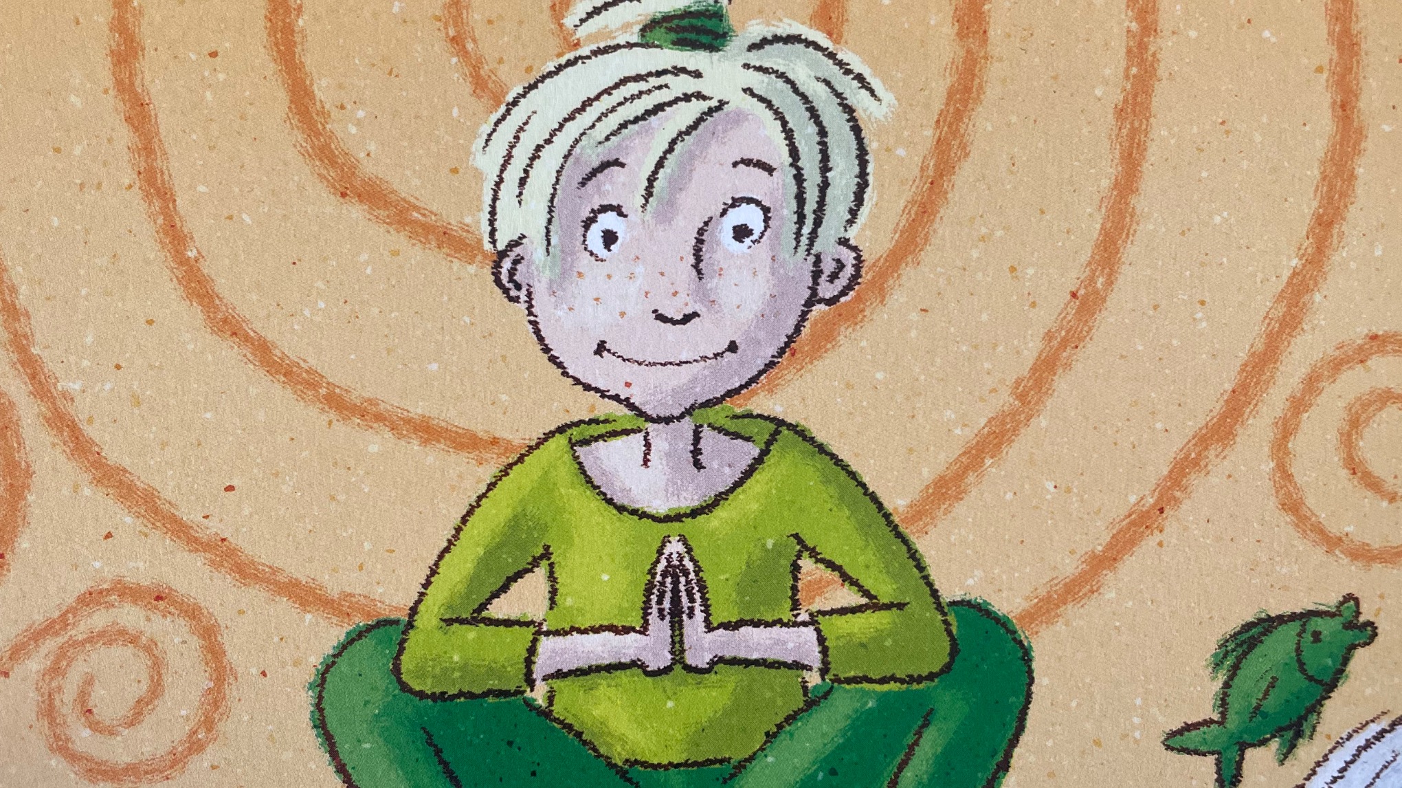 Kinder Yoga Blume