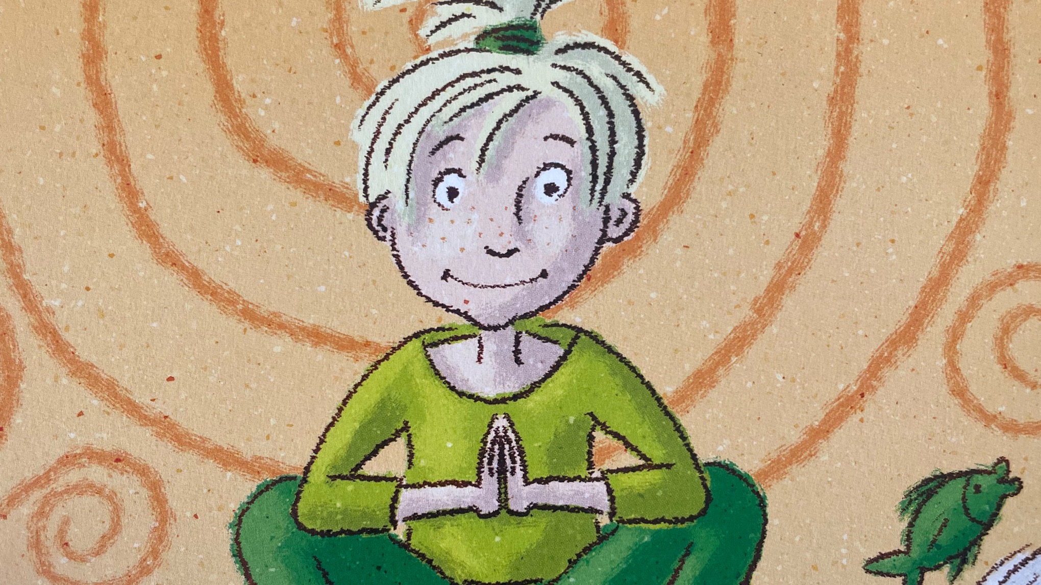 Kinder Yoga Probestunde Blume