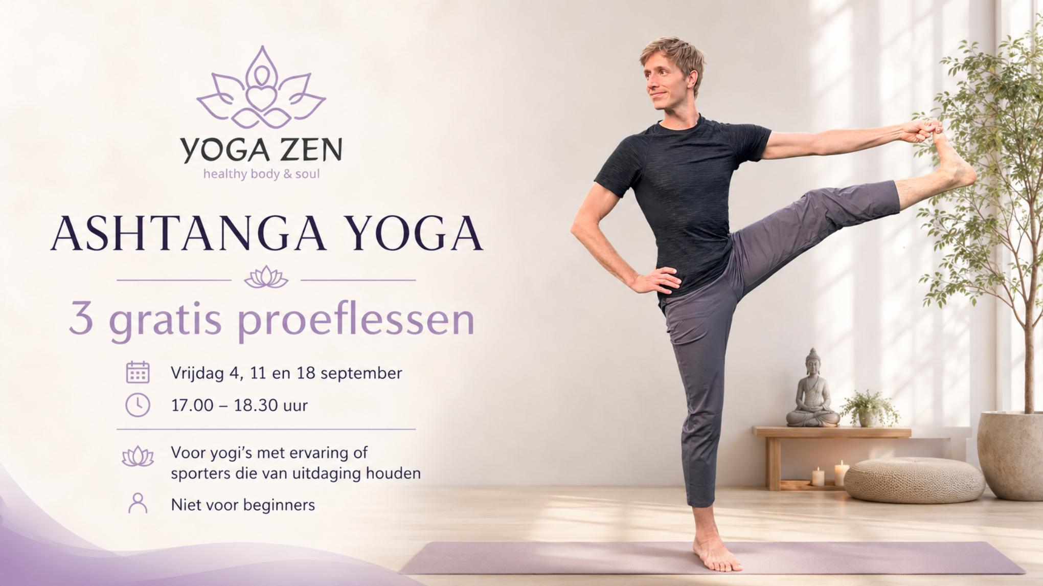 Gratis proefles Ashtanga Yoga – Full Primary Series