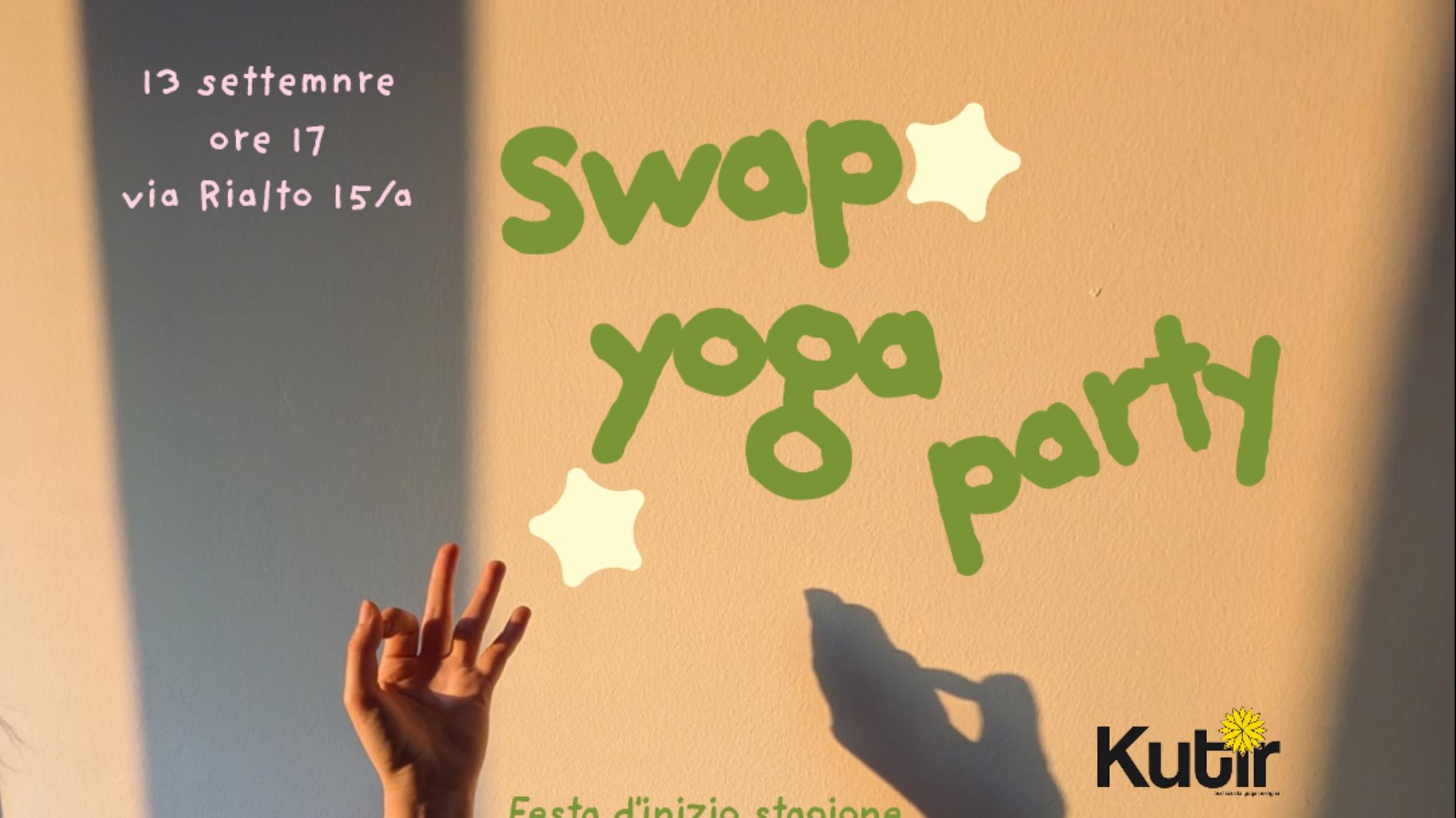 Swap yoga party - festa d'inizio stagione