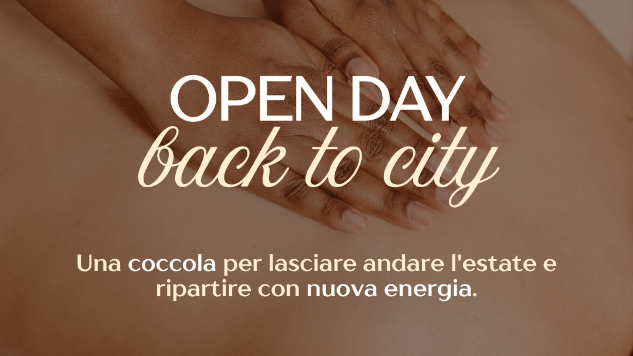 Open Day: Back to city