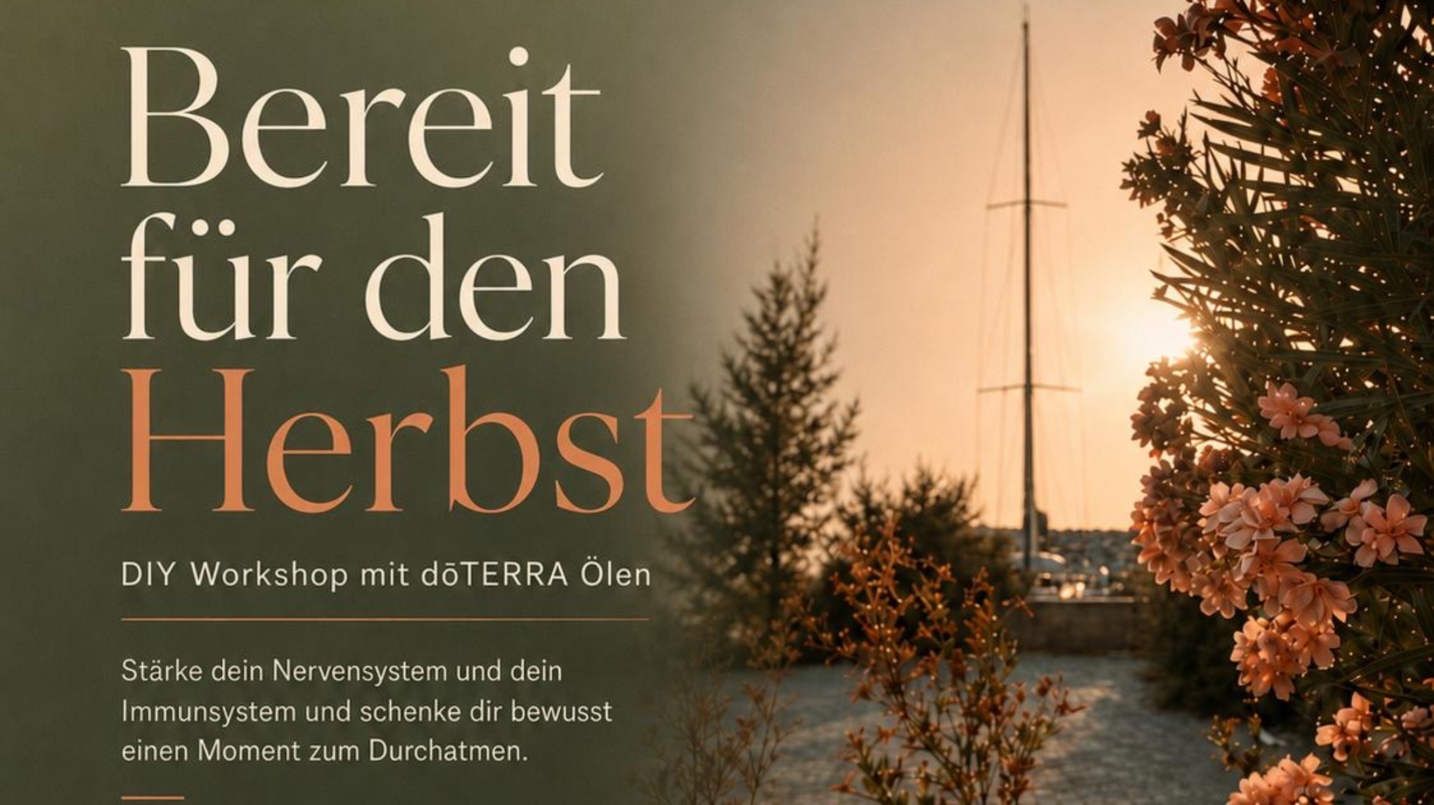 DIY Workshop- Bereit für den Herbst