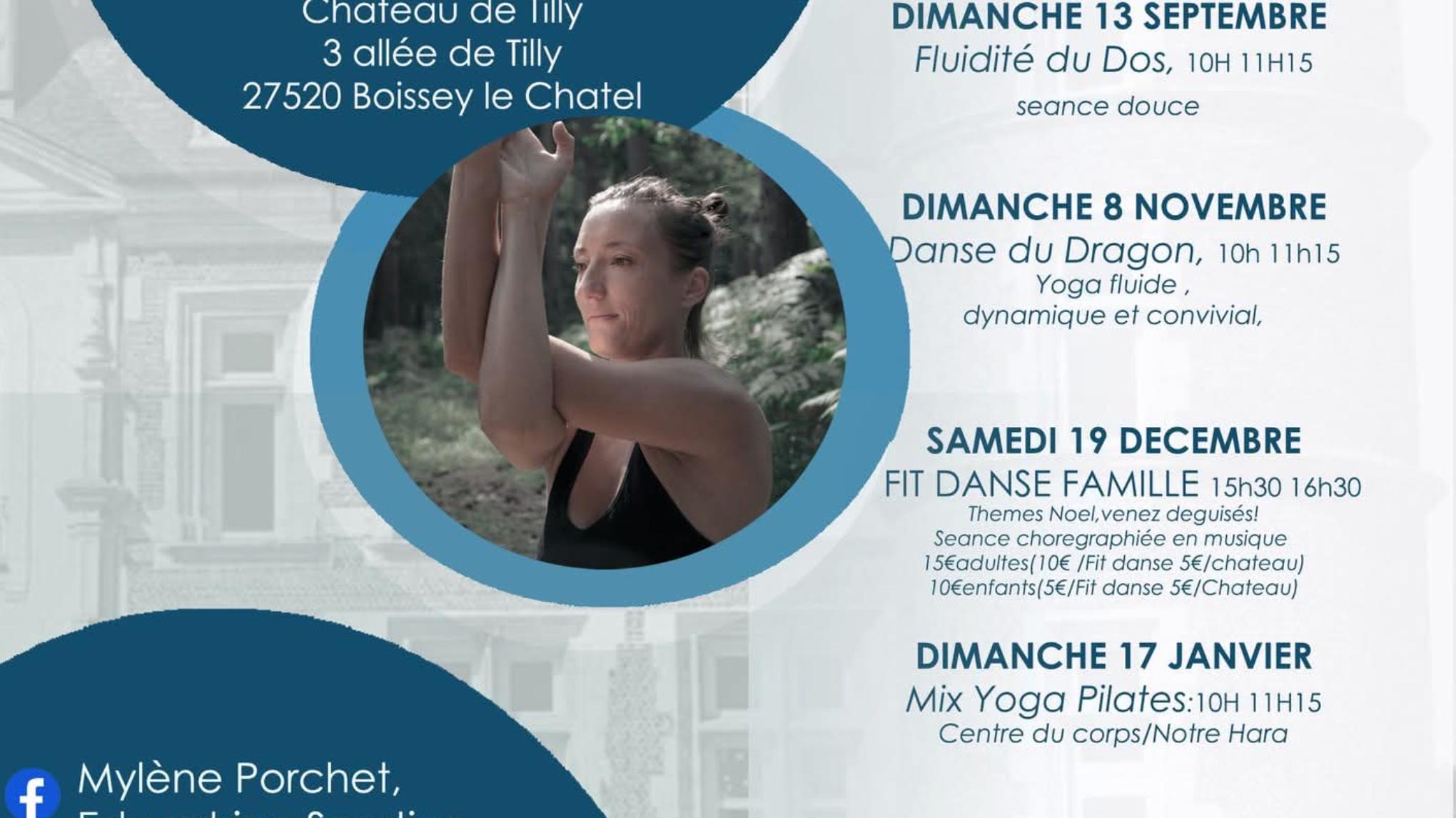 Yoga au château :Danse du Dragon 🐲