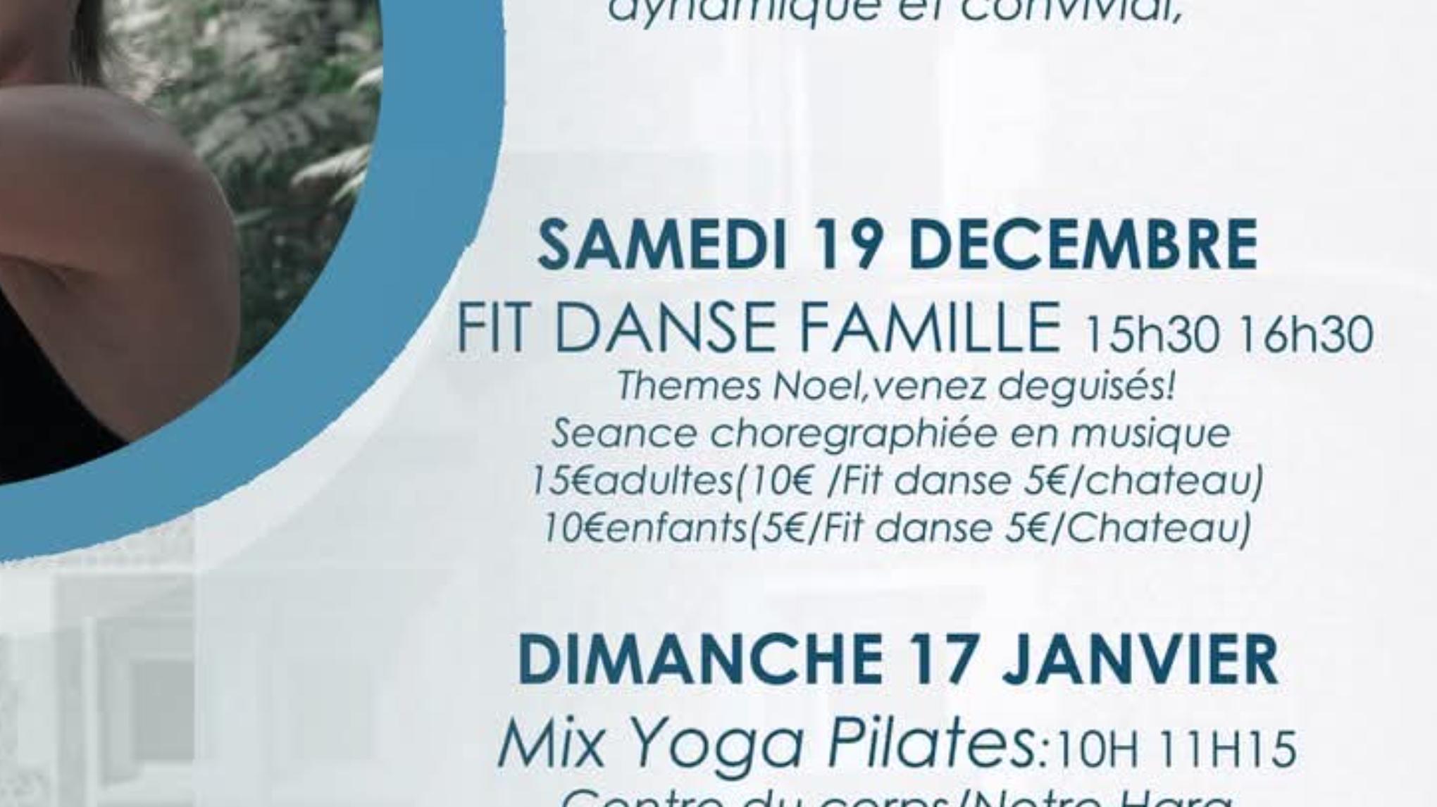 Fit danse Noel au château en famille