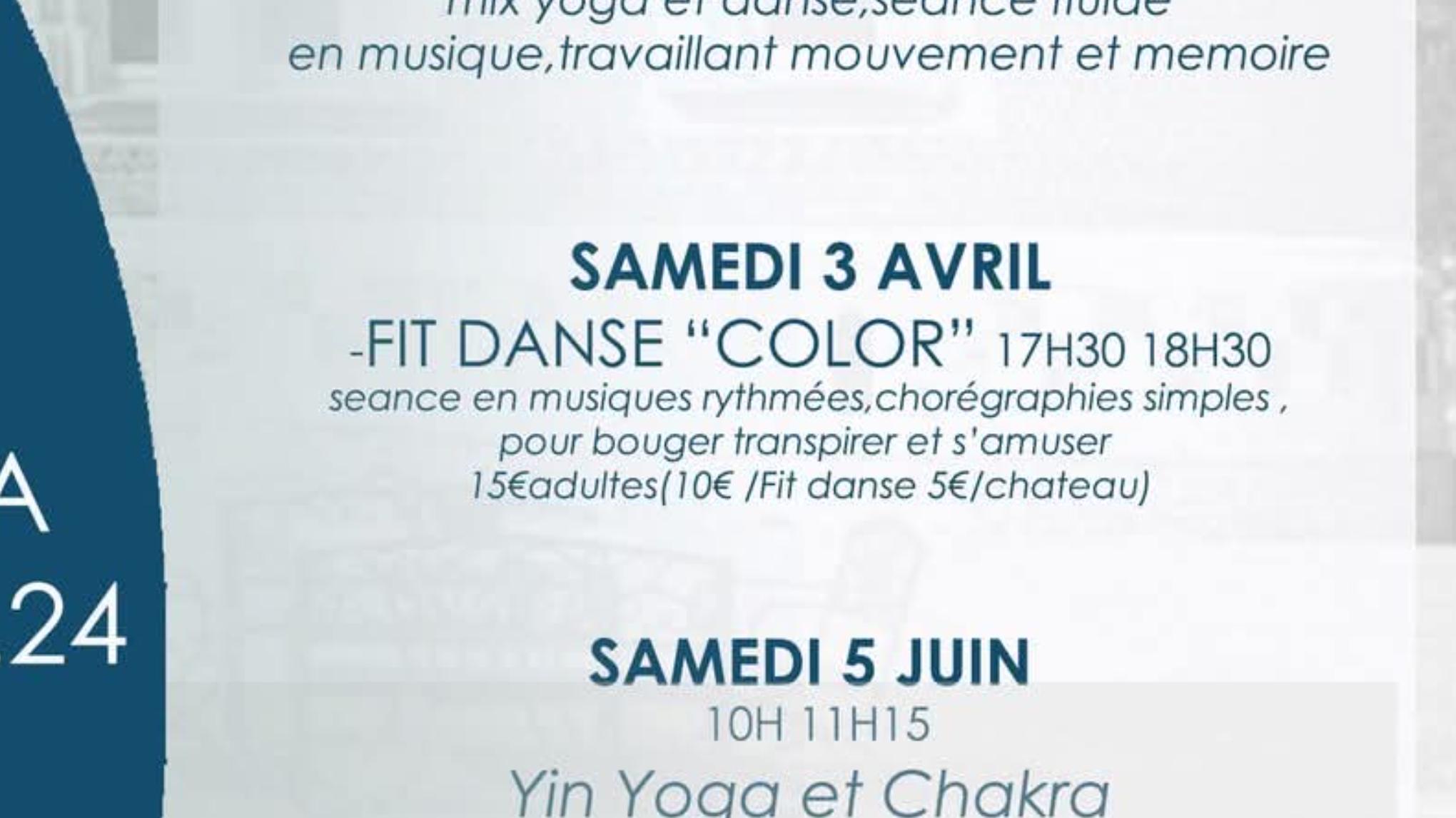 Fit danse Color au château