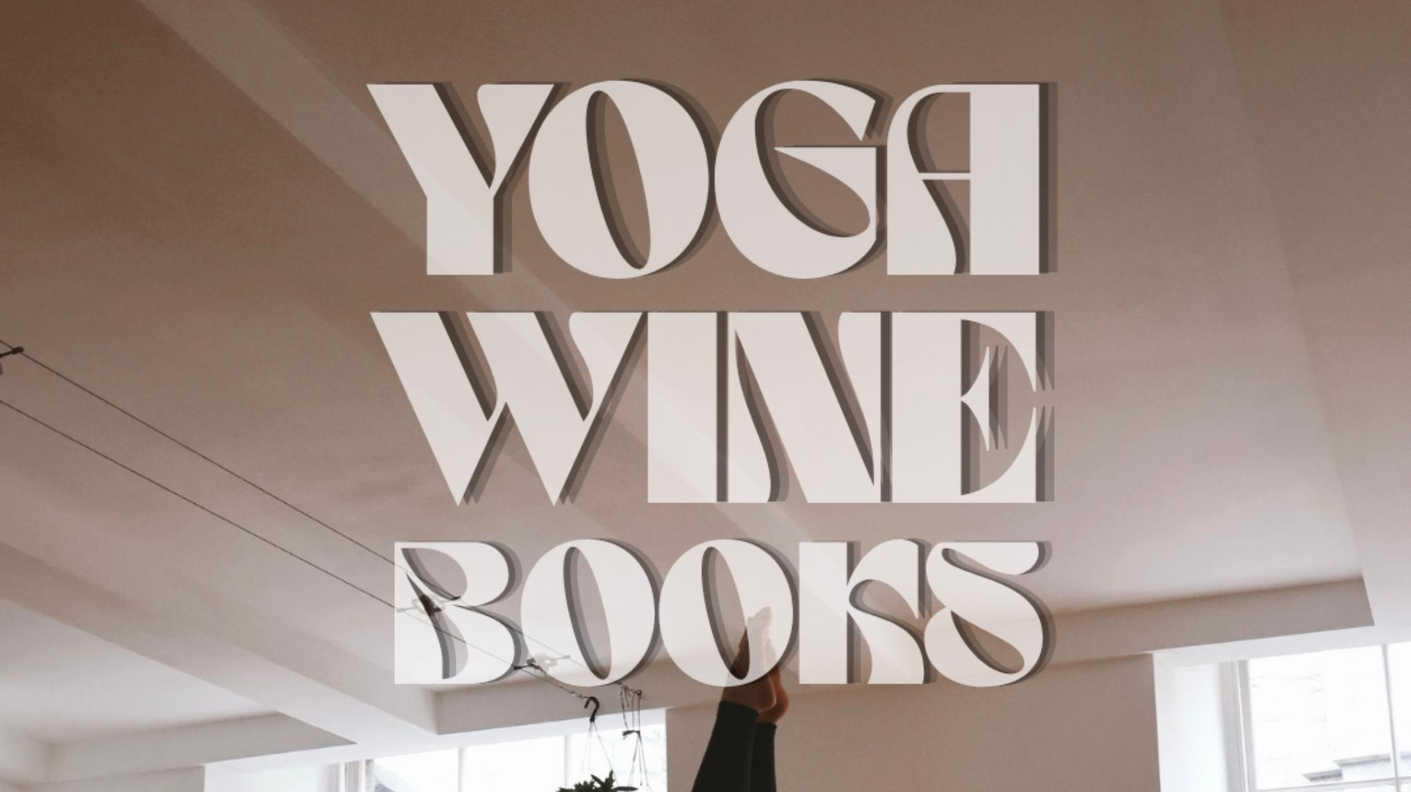 WINE + BOOKS