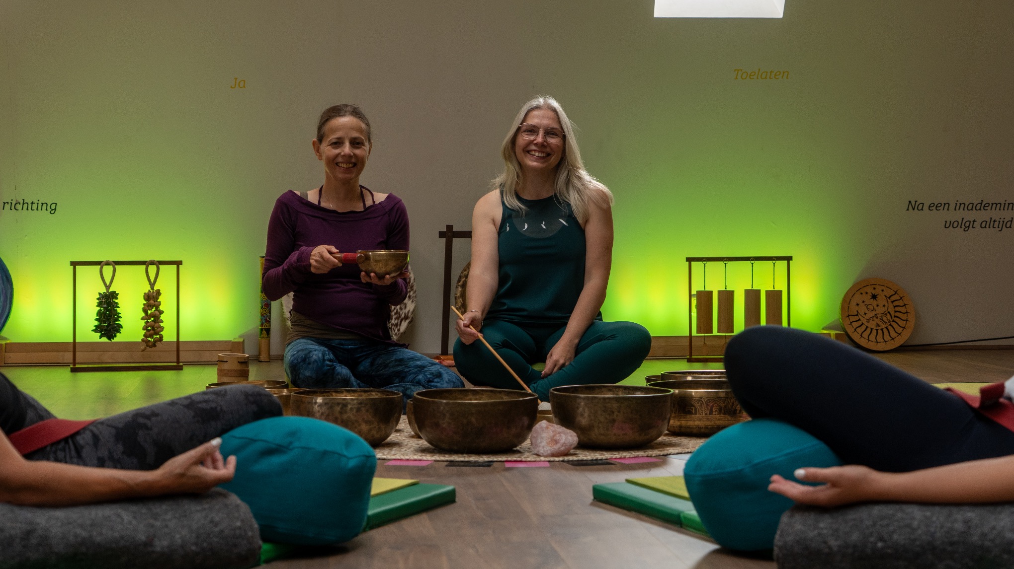 Restorative Yoga gedragen door Klank