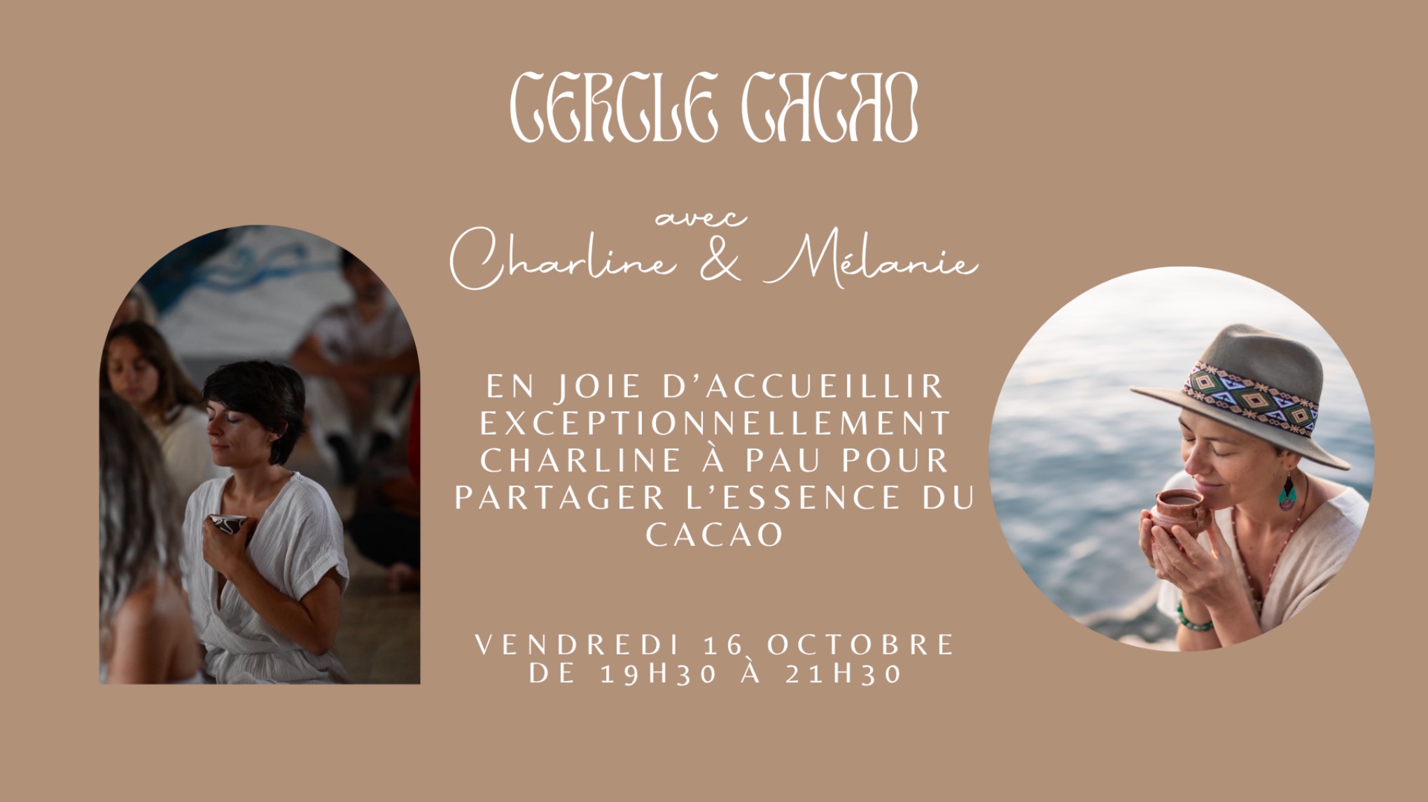 Cercle Cacao exceptionnel avec Charline