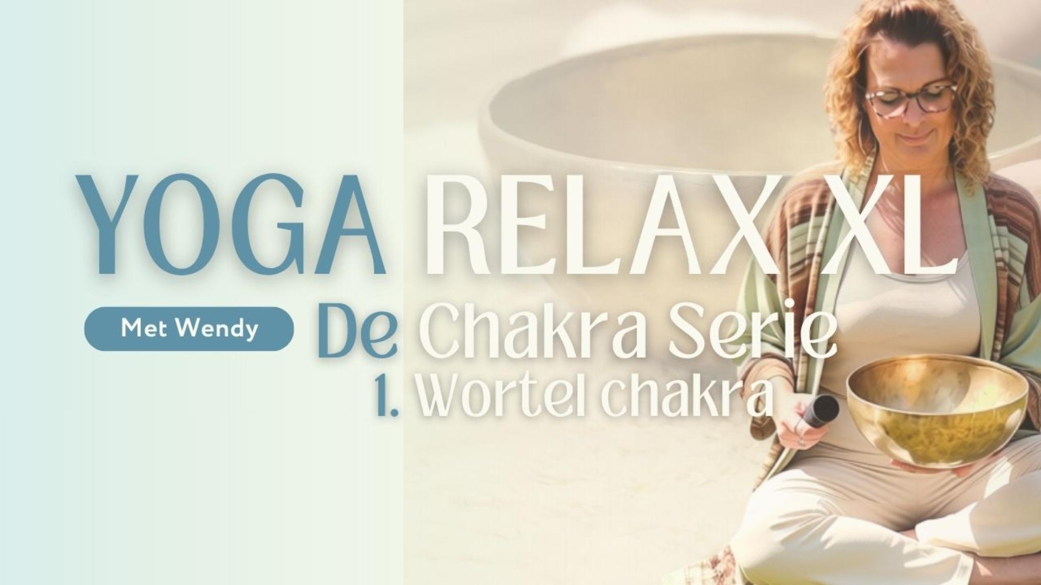🪷Yoga Relax XL -  De Chakra Serie - 1. Wortel Chakra🪷