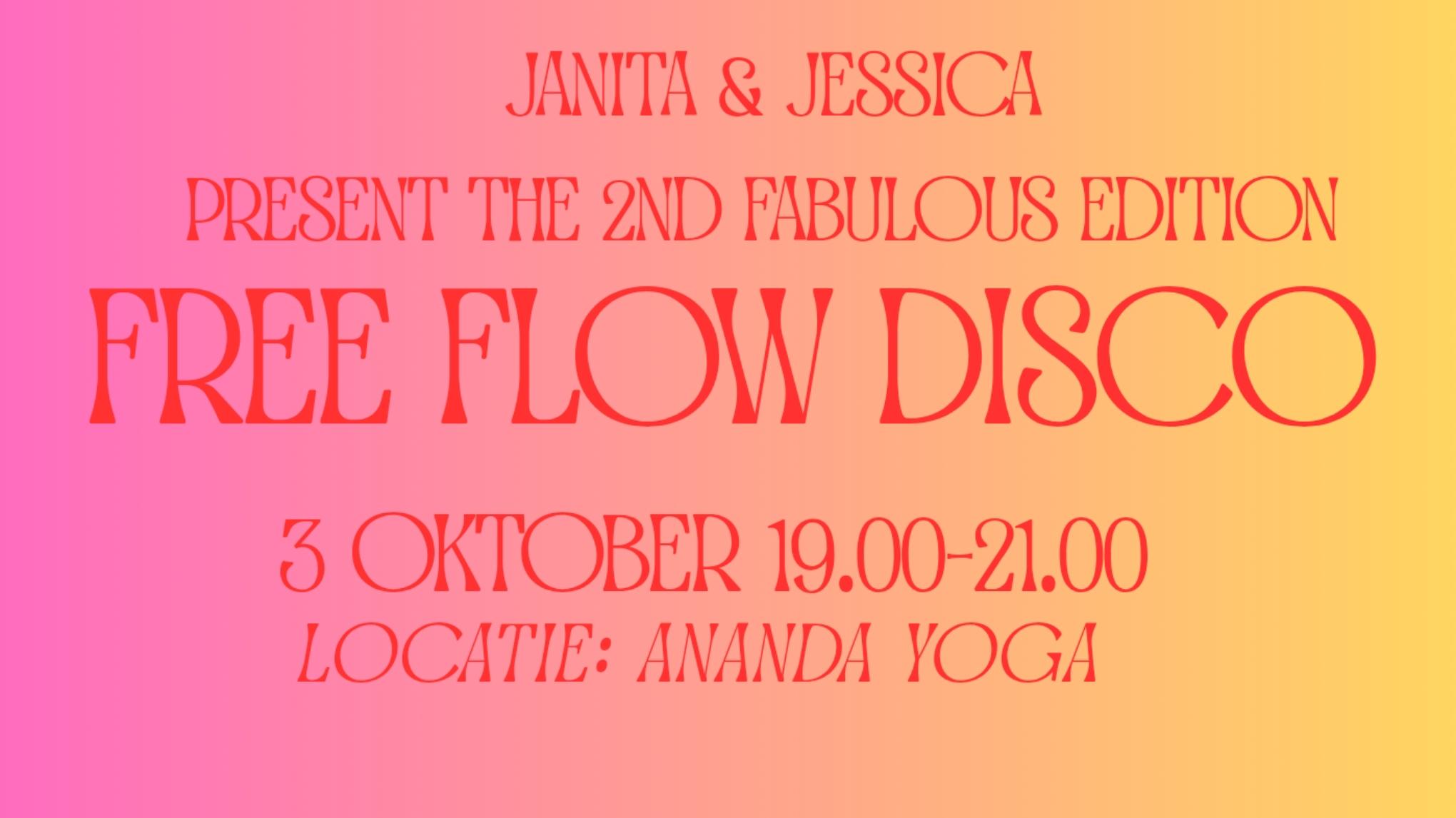 Free Flow Disco 💖🎧 met Jessica en Janita