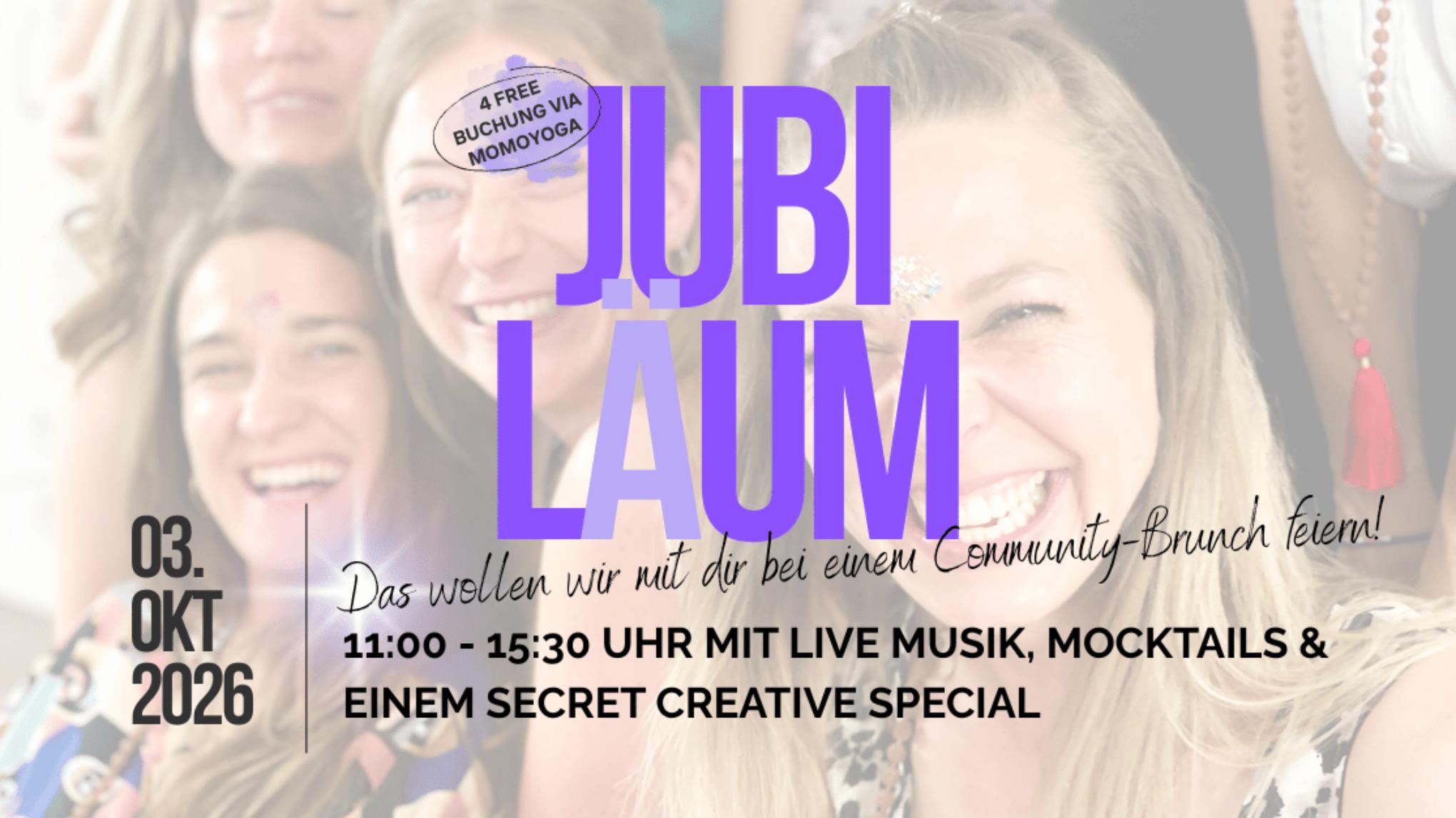 10 Jahre SUNNY MIND YOGA - JUBILÄUMS BRUNCH