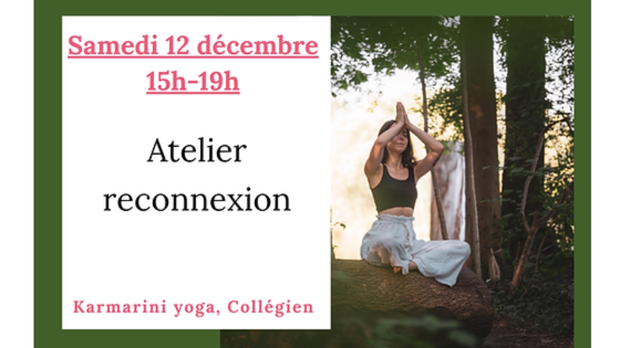 Atelier reconnexion