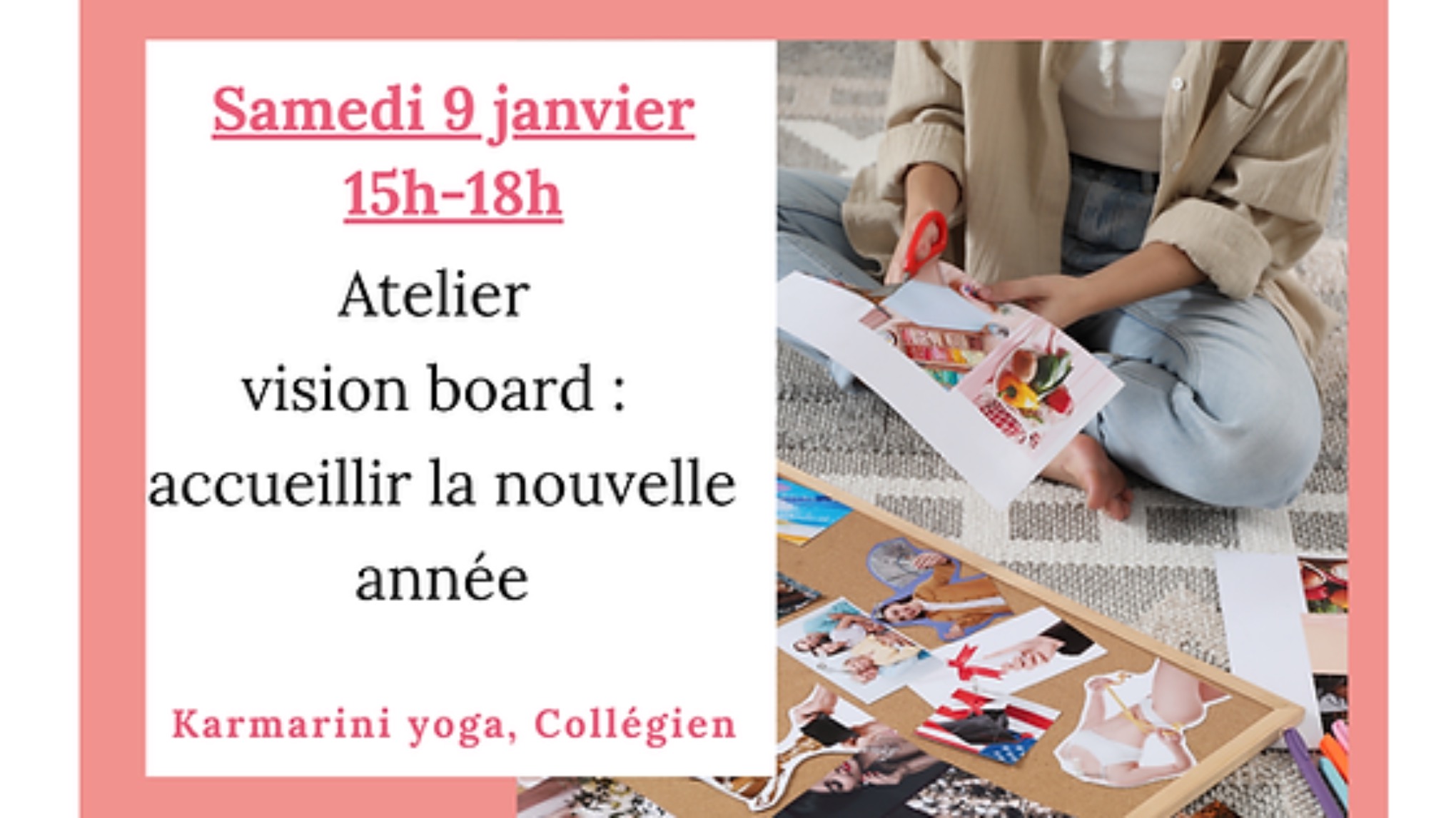 Atelier vision board nouvelle année