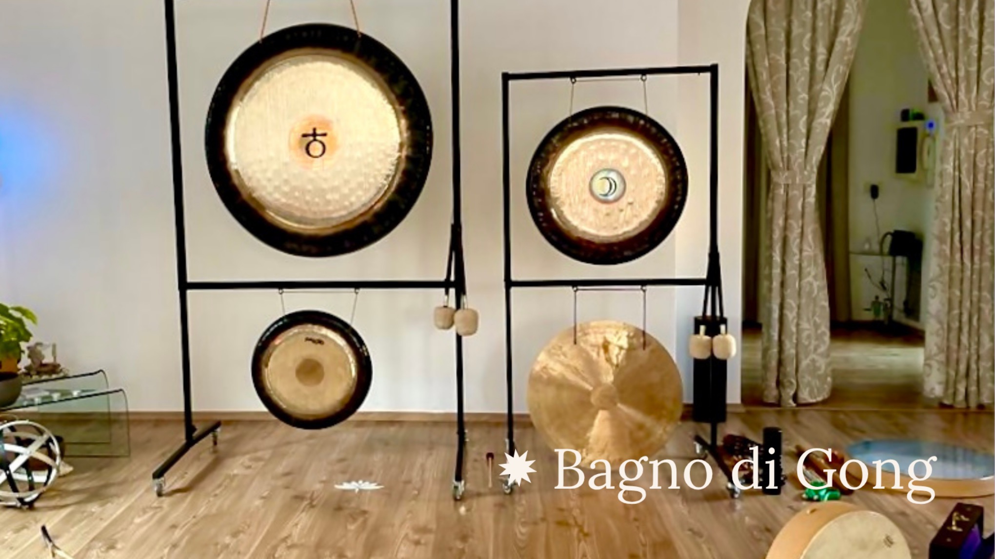 Bagno di Gong con GongSoul Bergamo