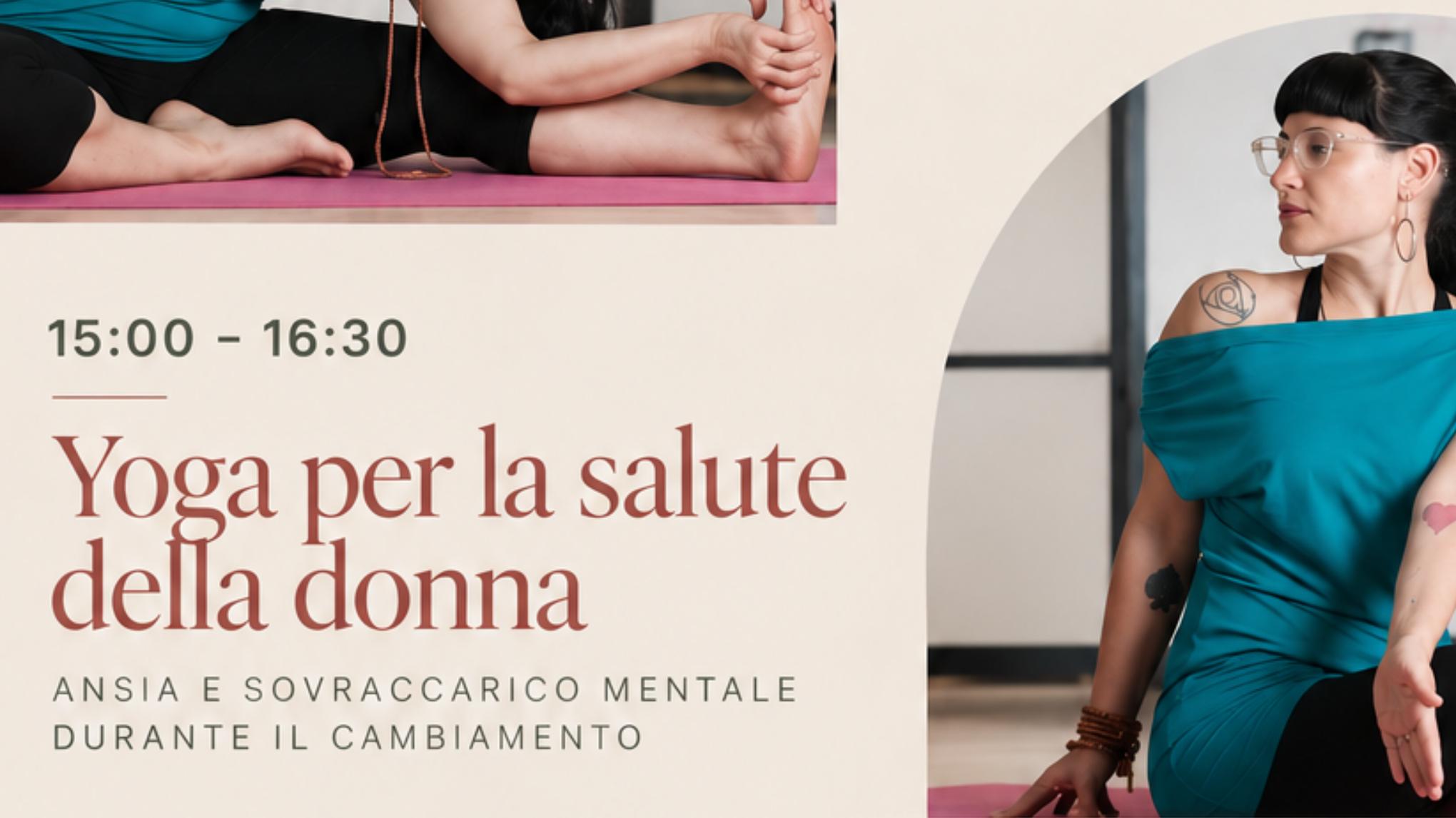 Yoga per la salute della donna con Silvia Mori