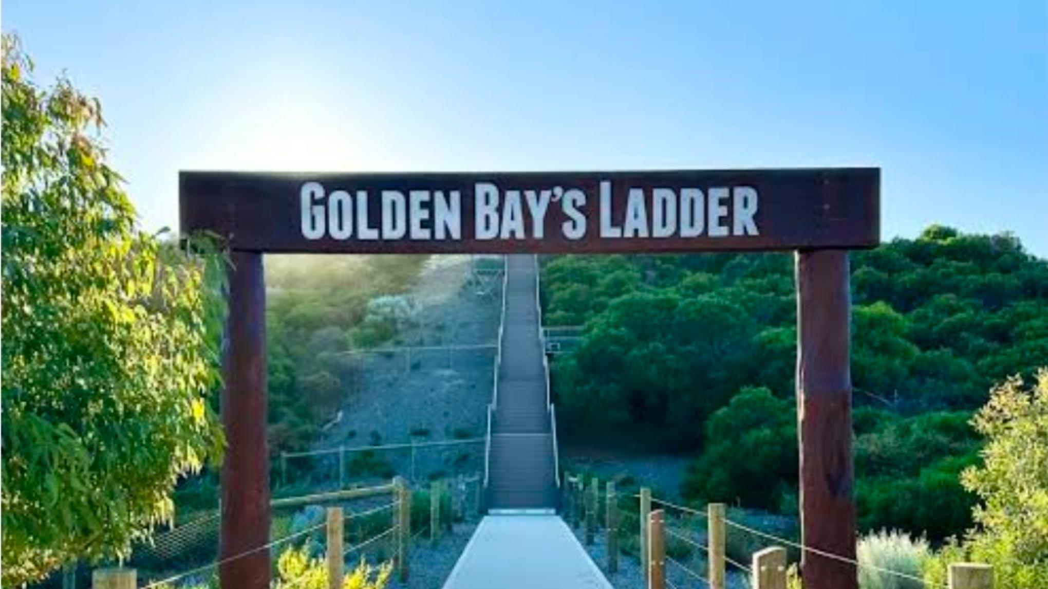 Golden Bay - Ladder walk