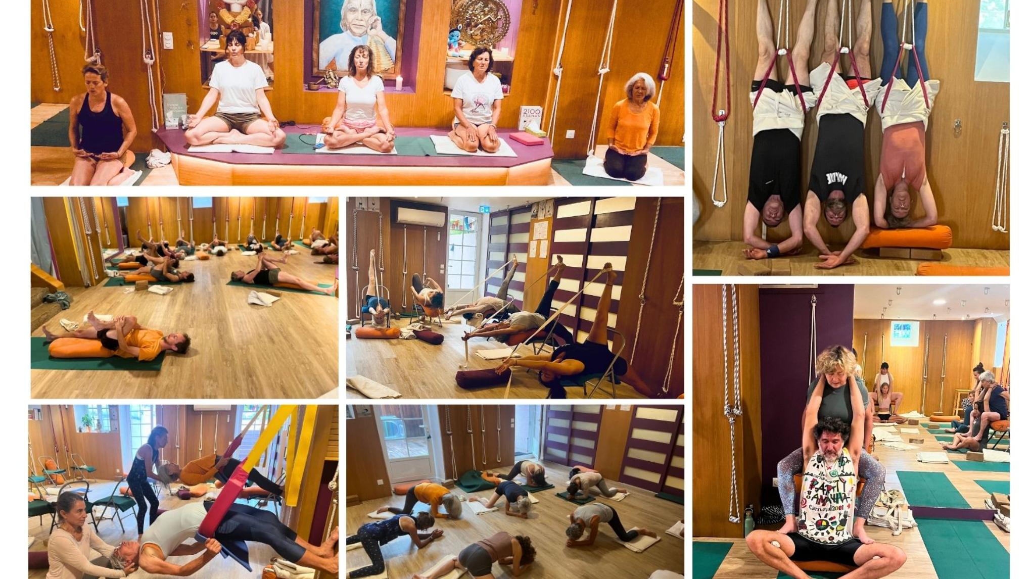 ATELIER de Yoga Iyengar  de 4h sue le Thème ; BASSIN, ANCRAGE & LIBERTÉ