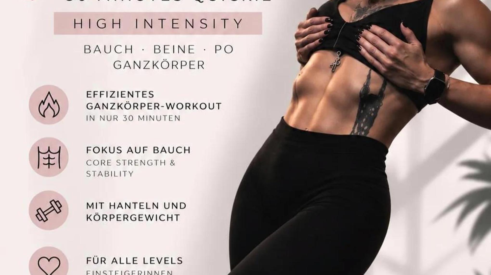 Belly Burn 8×HIIT (30min)