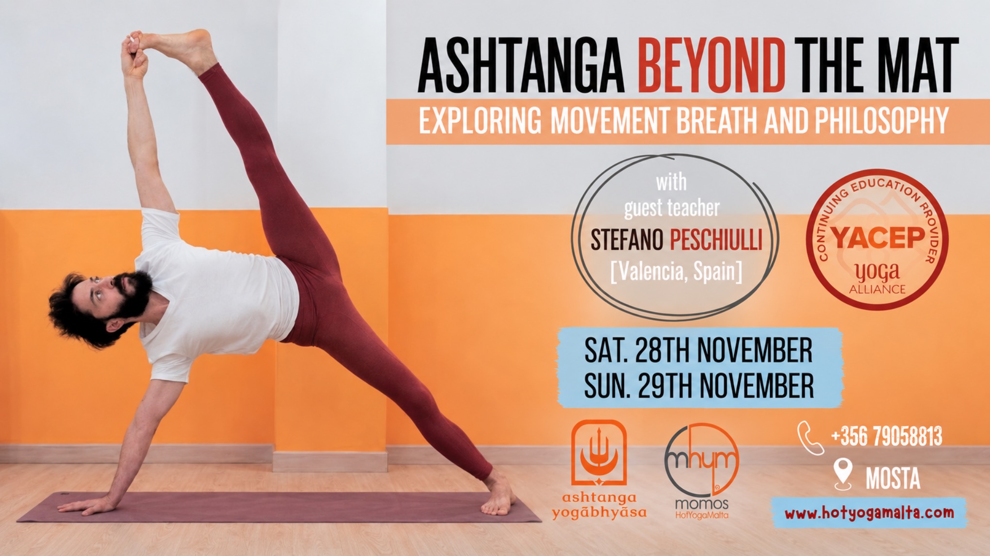 ASHTANGA BEYOND THE MAT (Day 2)