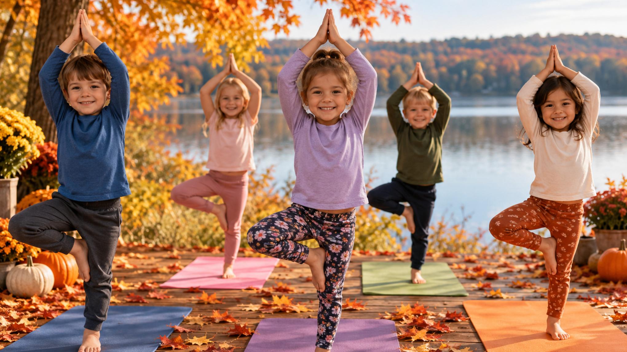 Little Leaves: Fall Into Yoga (Kids 4-5 yrs)