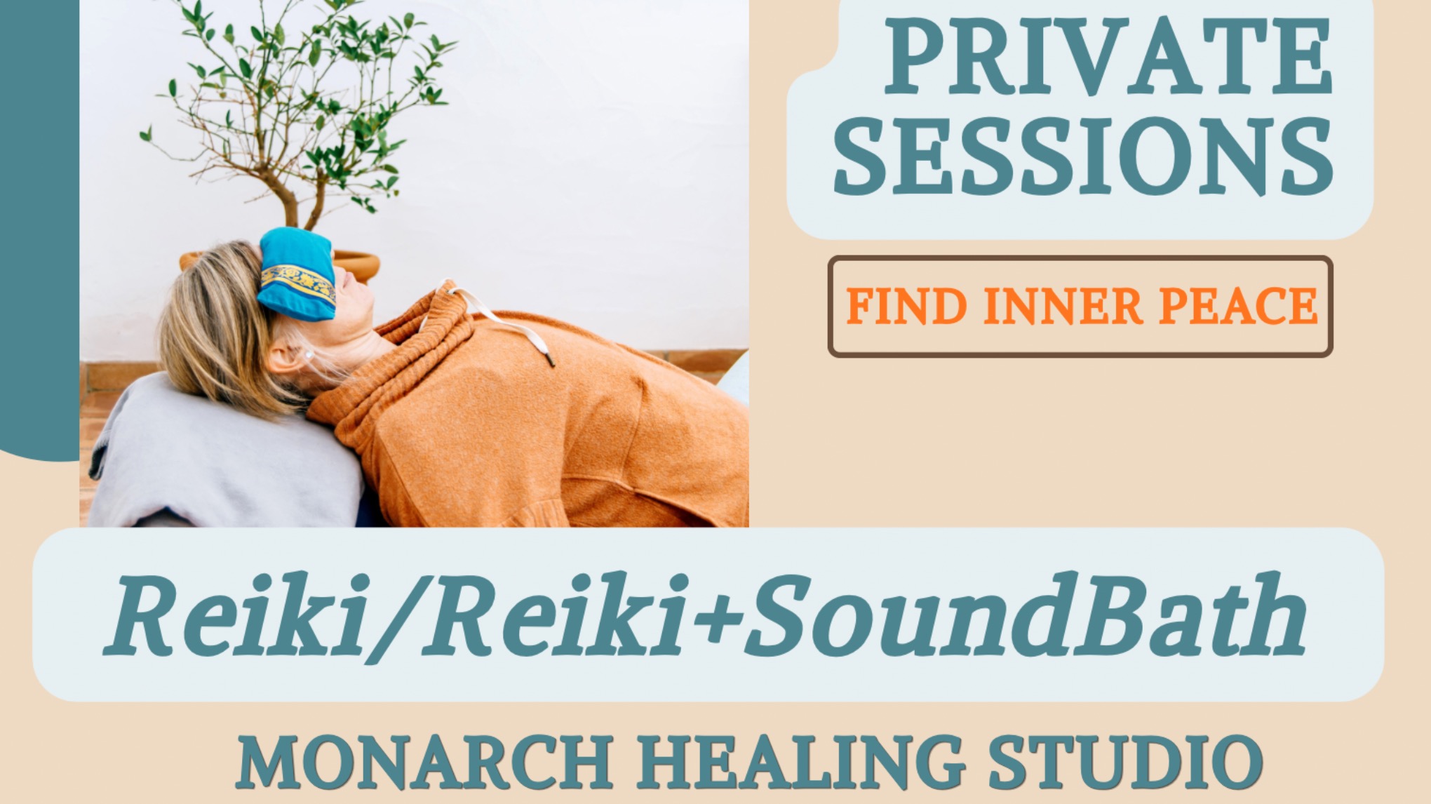 Reiki Session or Reiki with Sound Bath