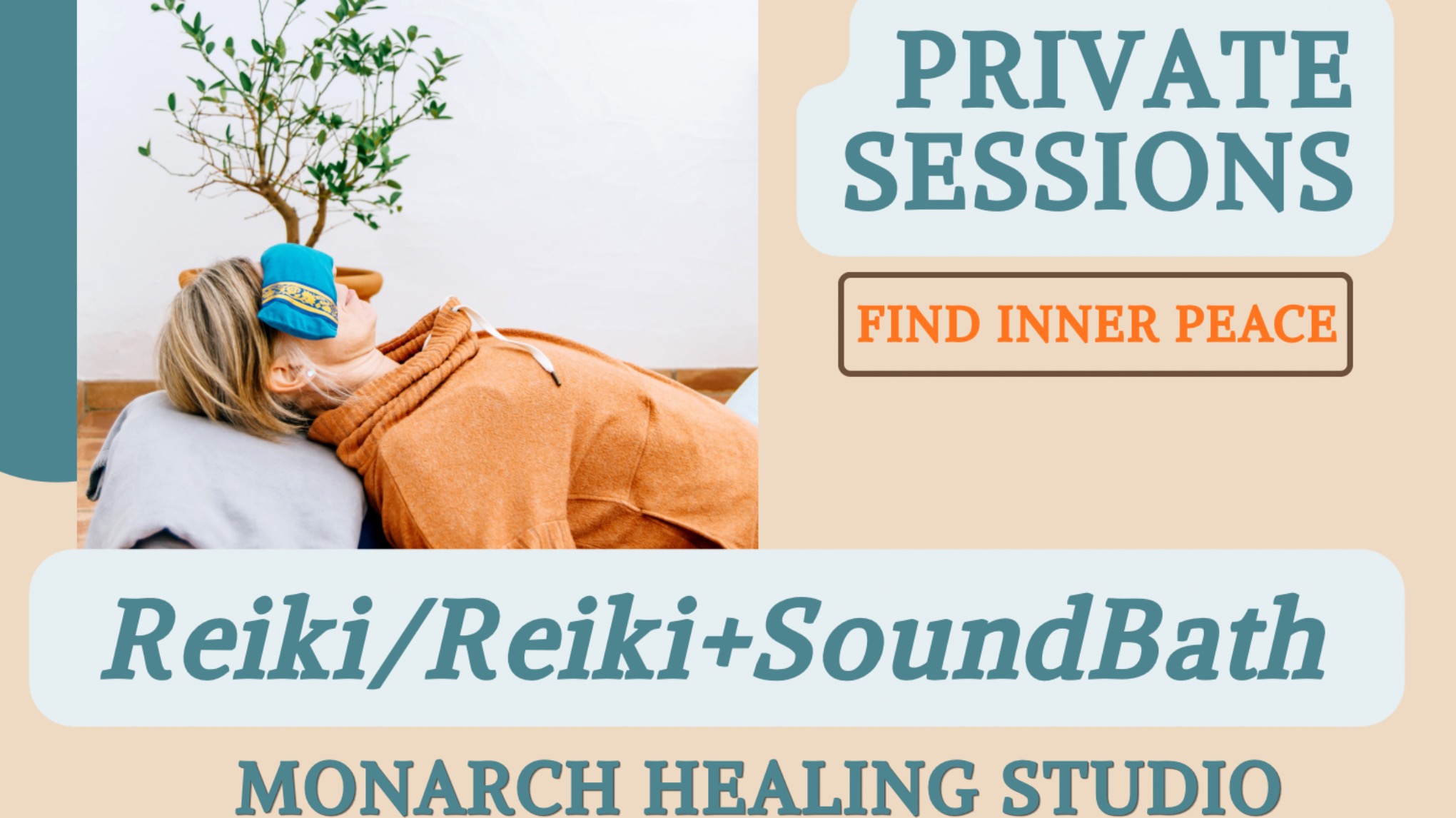 Reiki Session or Reiki with Sound Bath