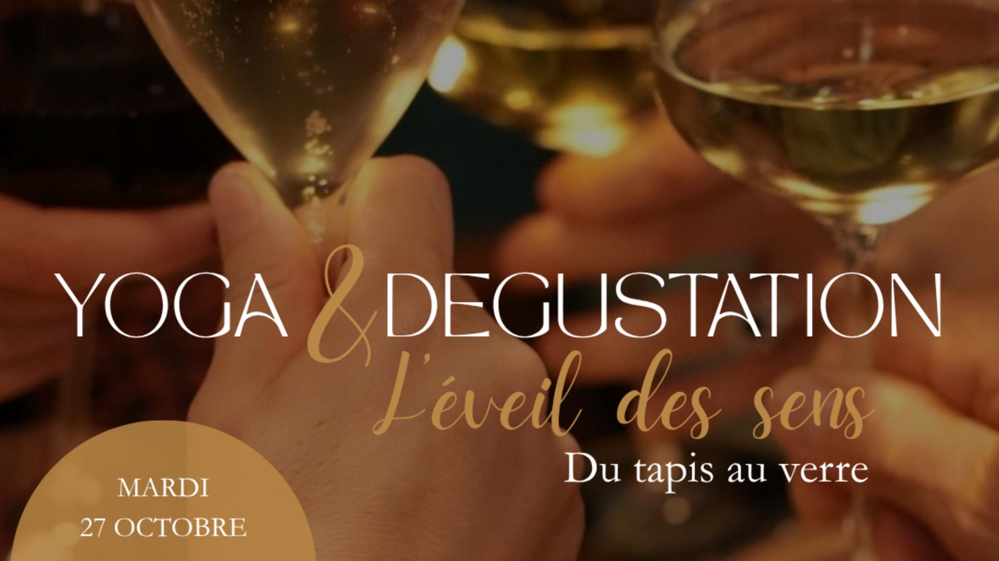 Yoga & Dégustation 🍷