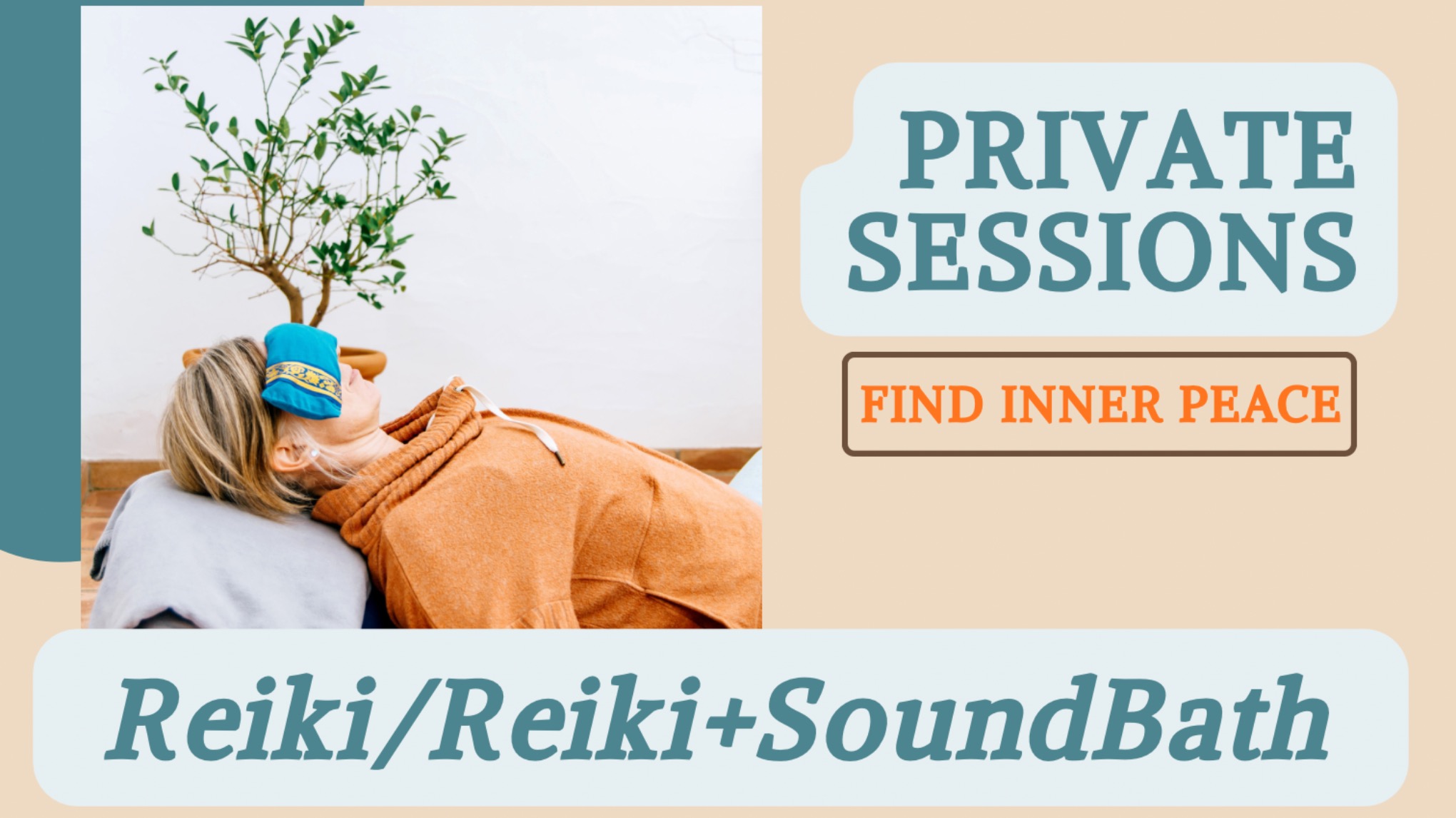 Reiki Session or Reiki with Sound Bath