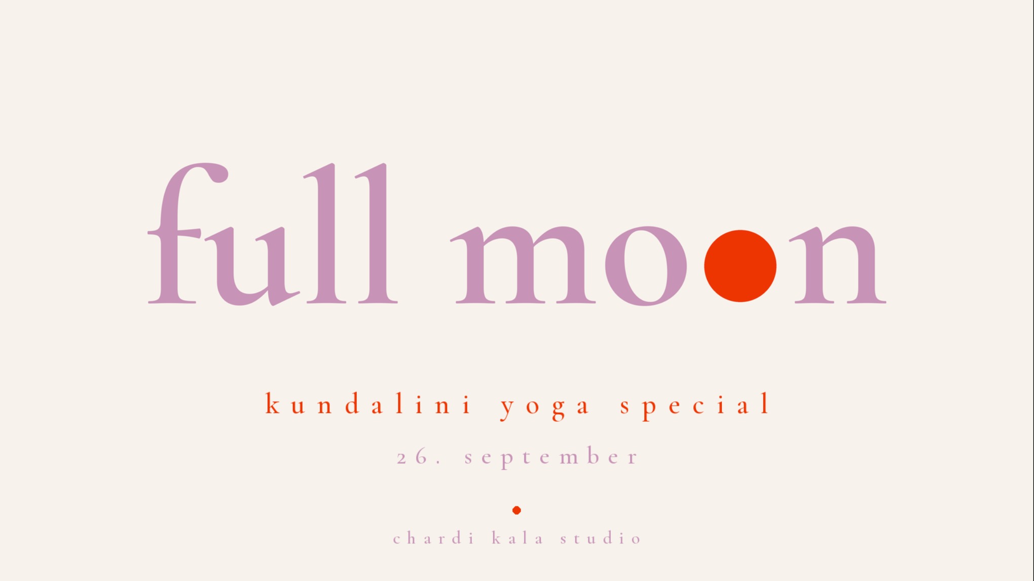 Erntemond. Kundalini Yoga Vollmond Special