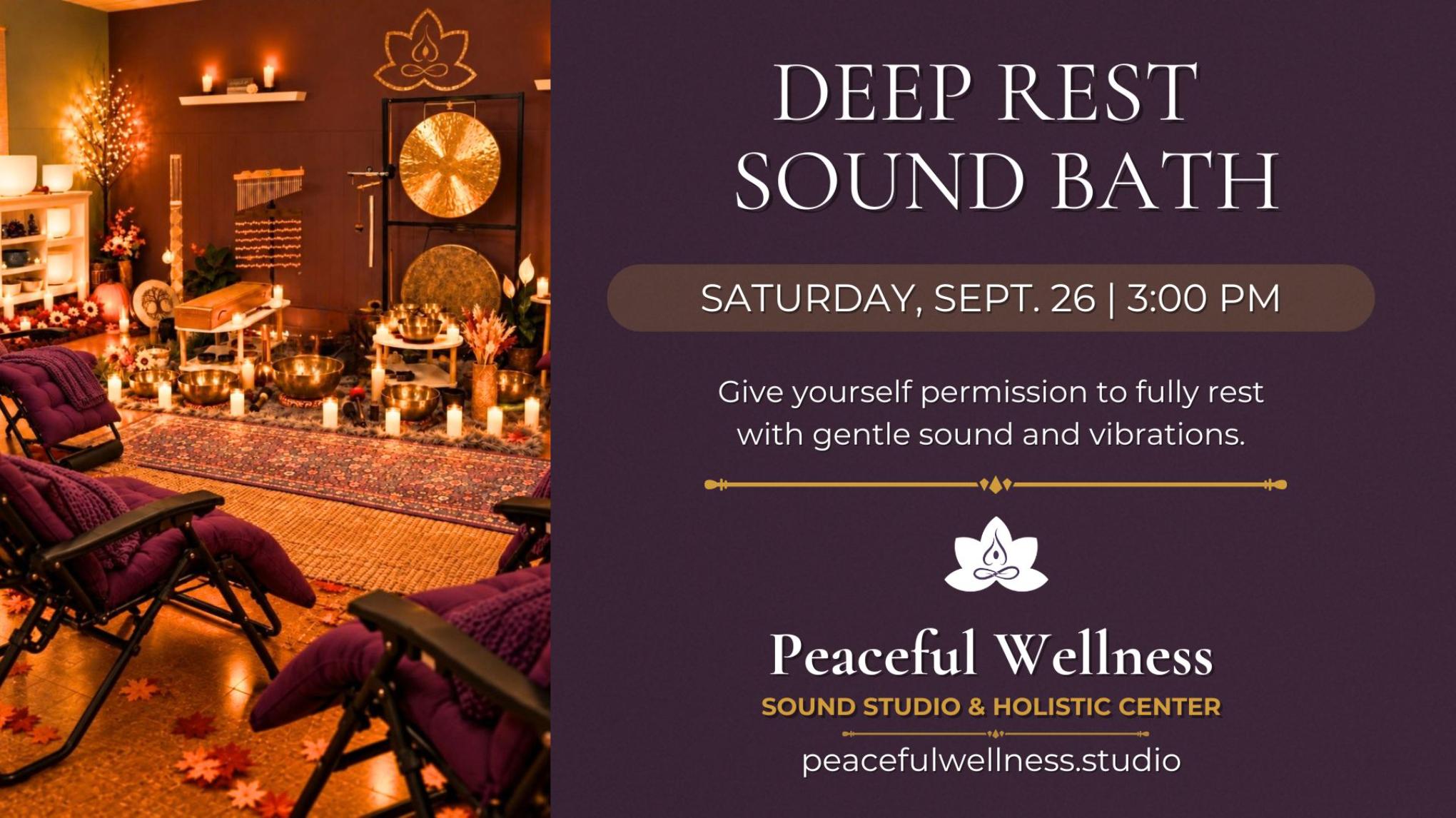 MADISON: Deep Rest Sound Bath